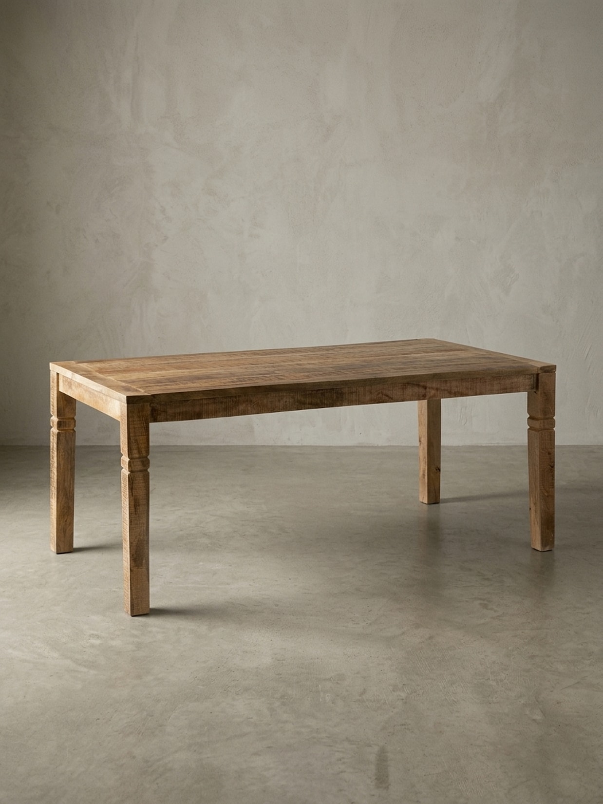 Esszimmertisch – Rechteckig Mango Massivholz 120x76x70 cm Landhaus
