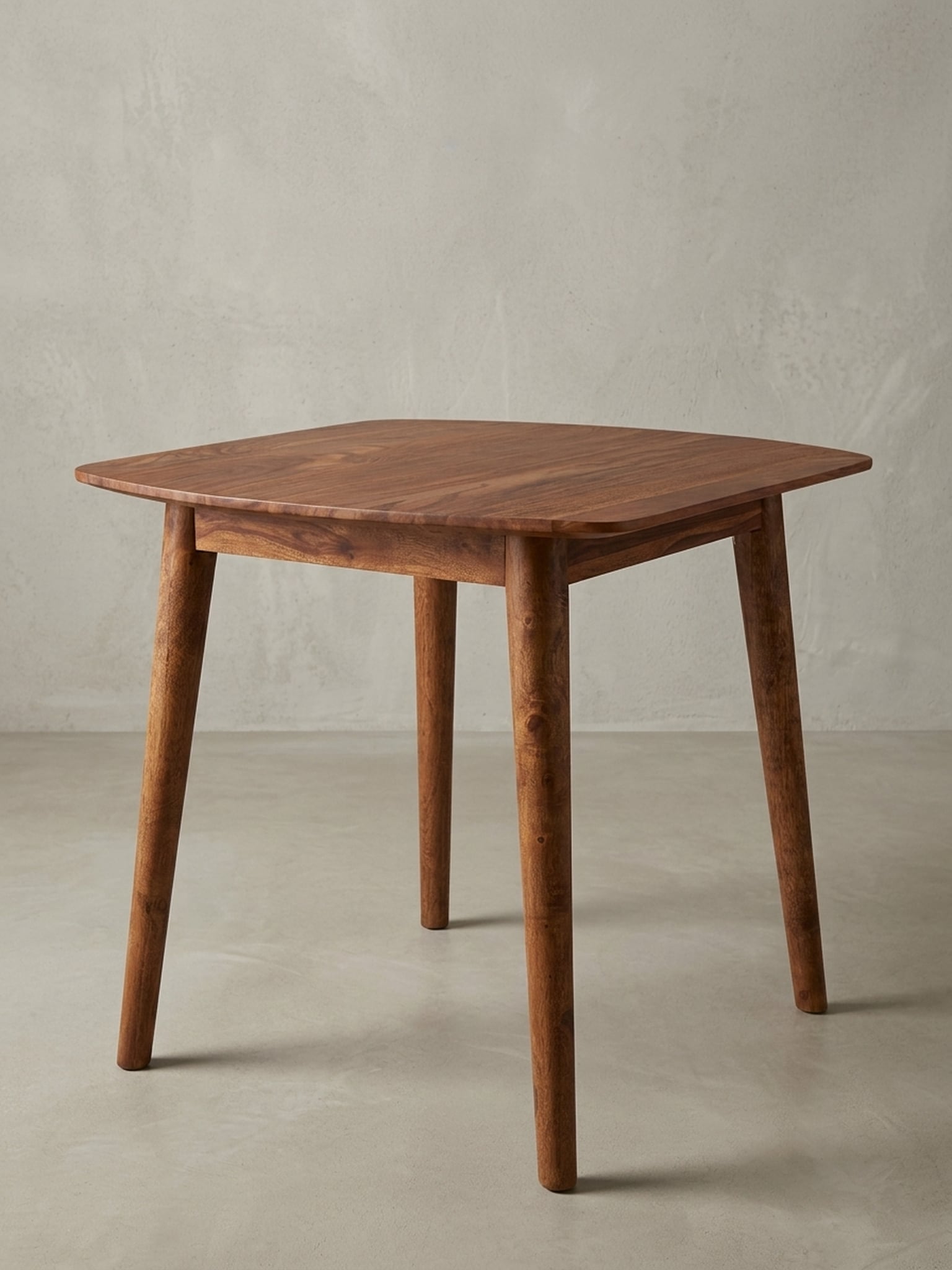 Esszimmertisch &ndash; Massivholz Braun 80x78x80 cm Rustikal Modern - Bild 1