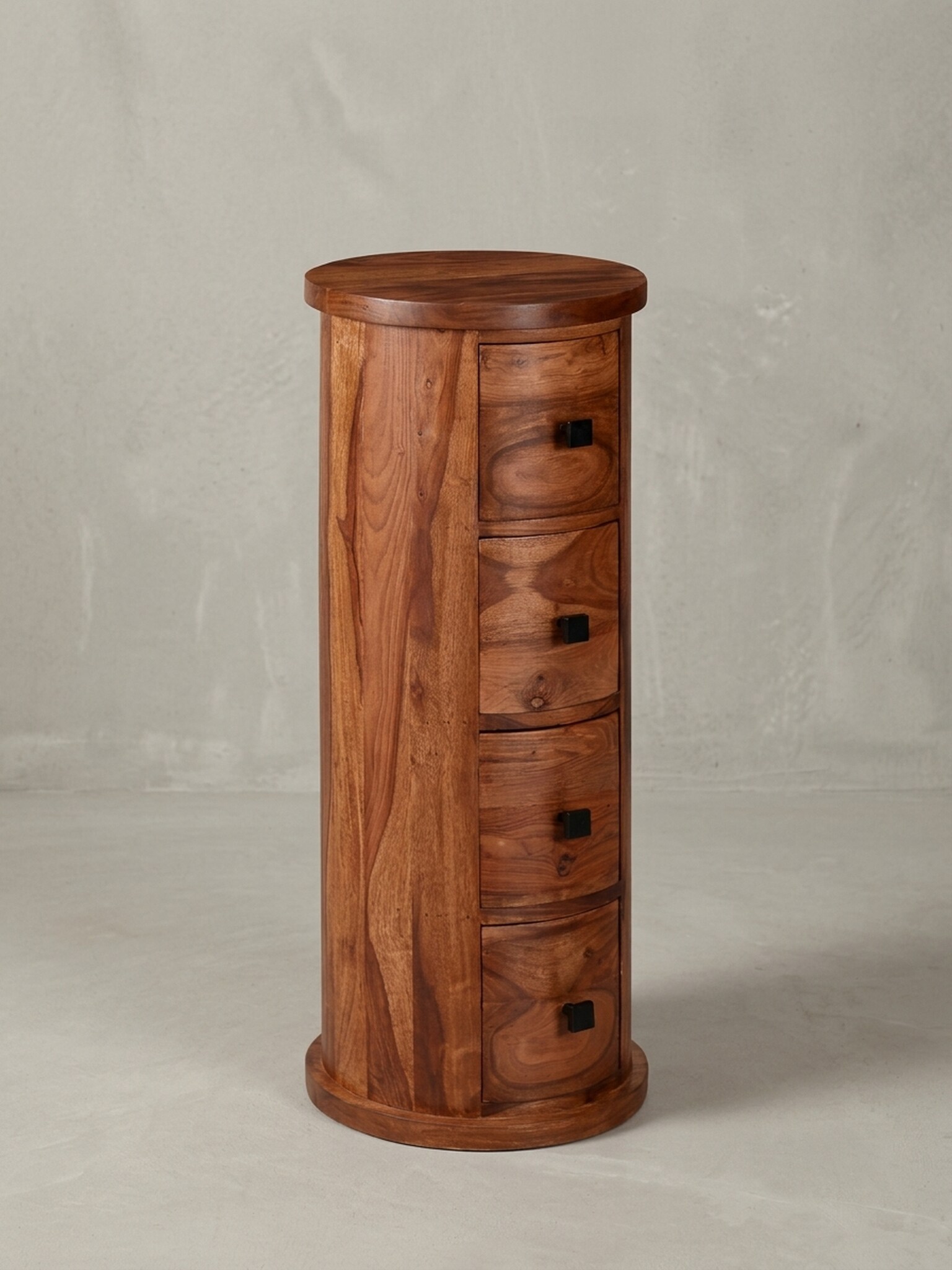 Sideboard – Massivholz, 35x85x35 cm, 4 Schubladen, schmal online kaufen bei Netto