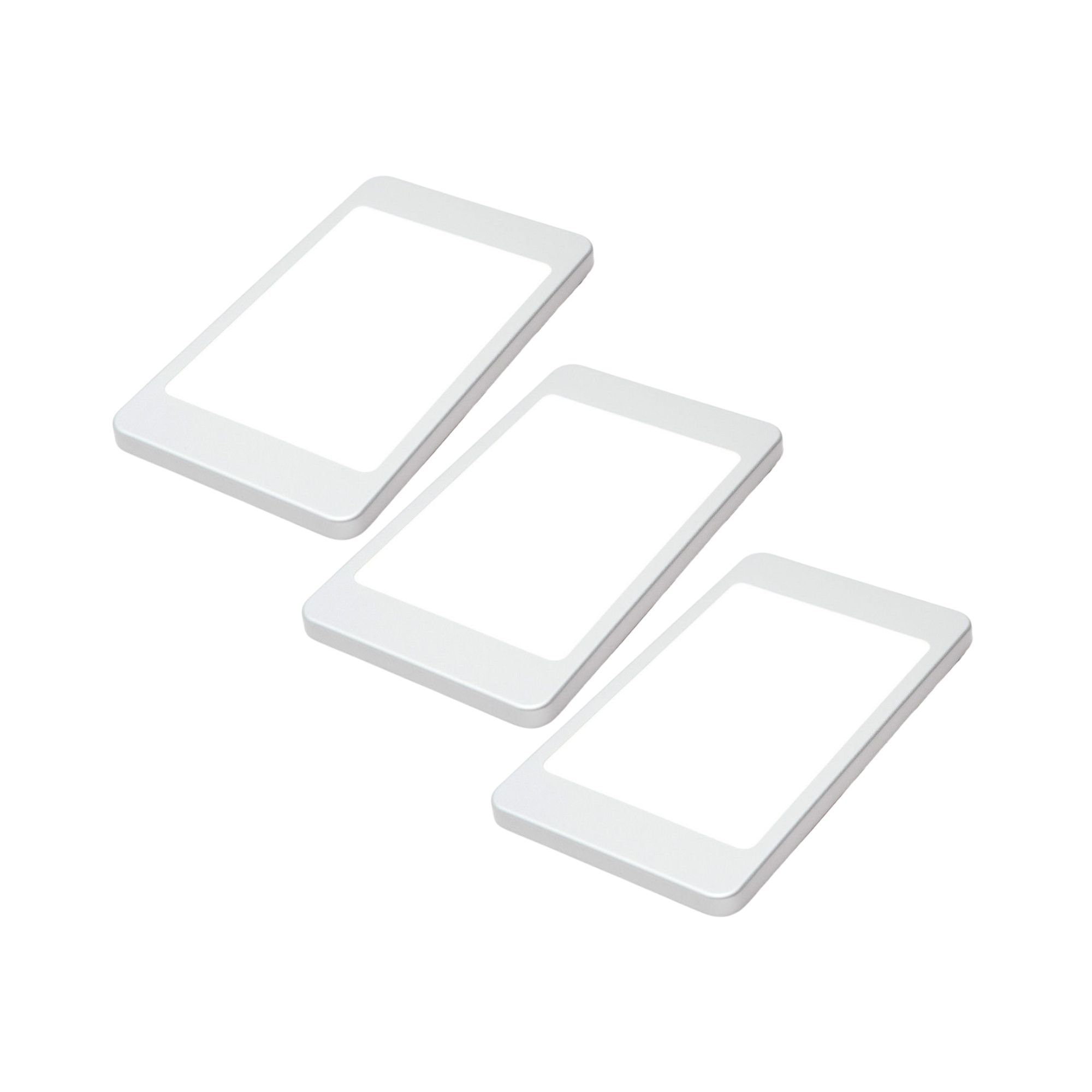 LED Unterbauleuchte, silber-grau, neutralweiss, ohne Sensor 3er SET
