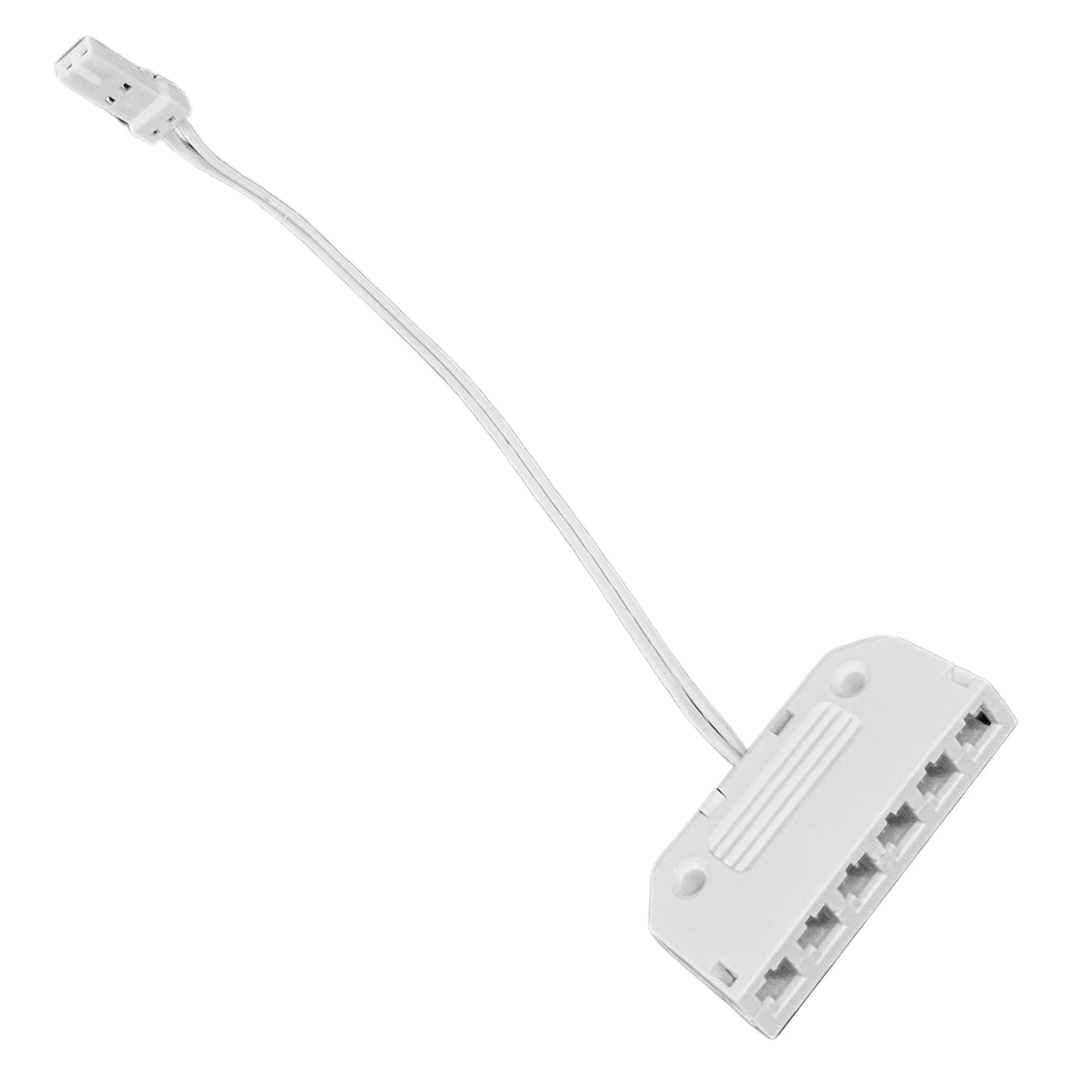6-Fach-Verteiler f&uuml;r bestehende Leuchten-Sets, weiss, 10cm Kabell&auml;nge - Bild 1