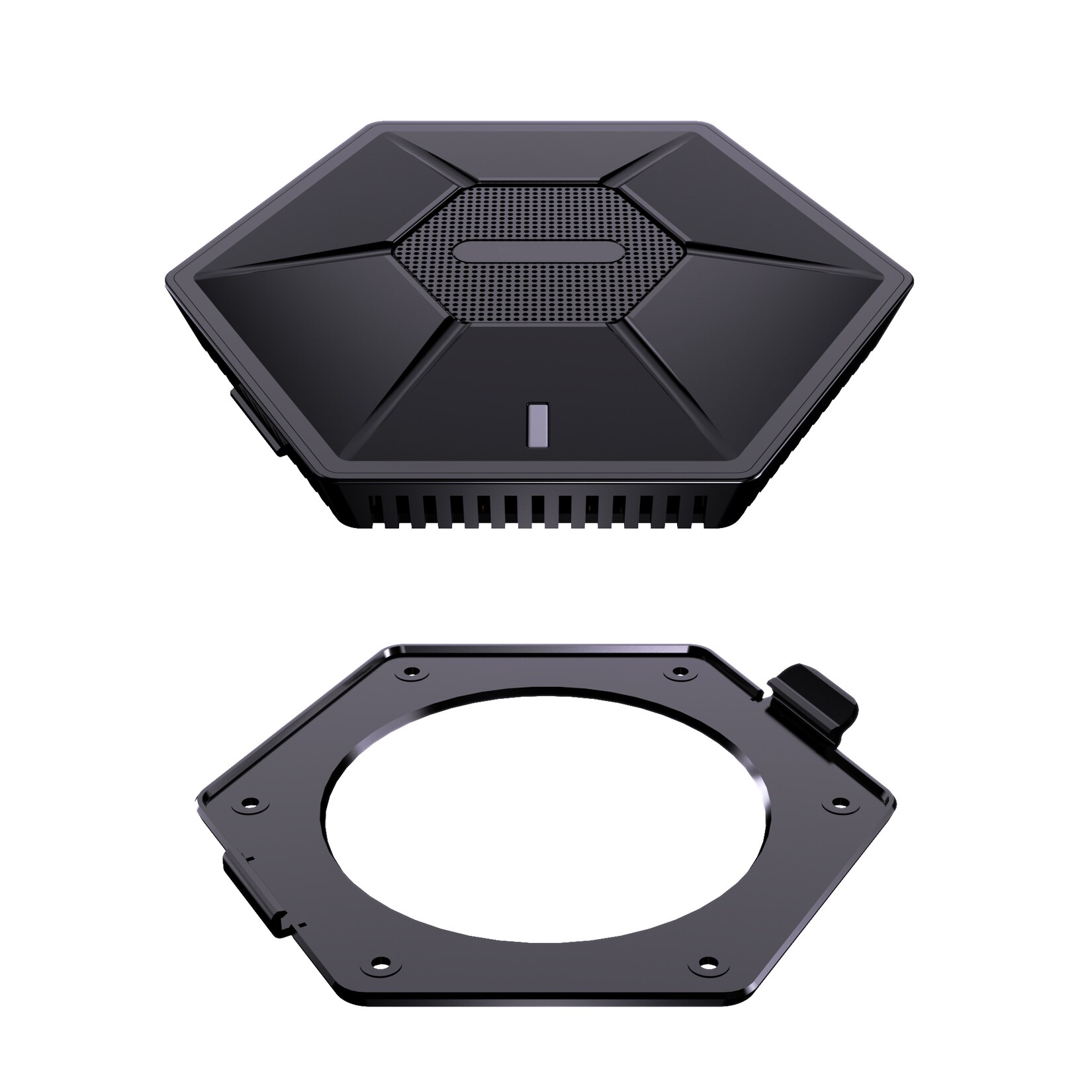 kalb   Alien QI Unterbau Ladegerät schwarz Ladedistanz 15-33 mm Smart Wireless | 04260642311094