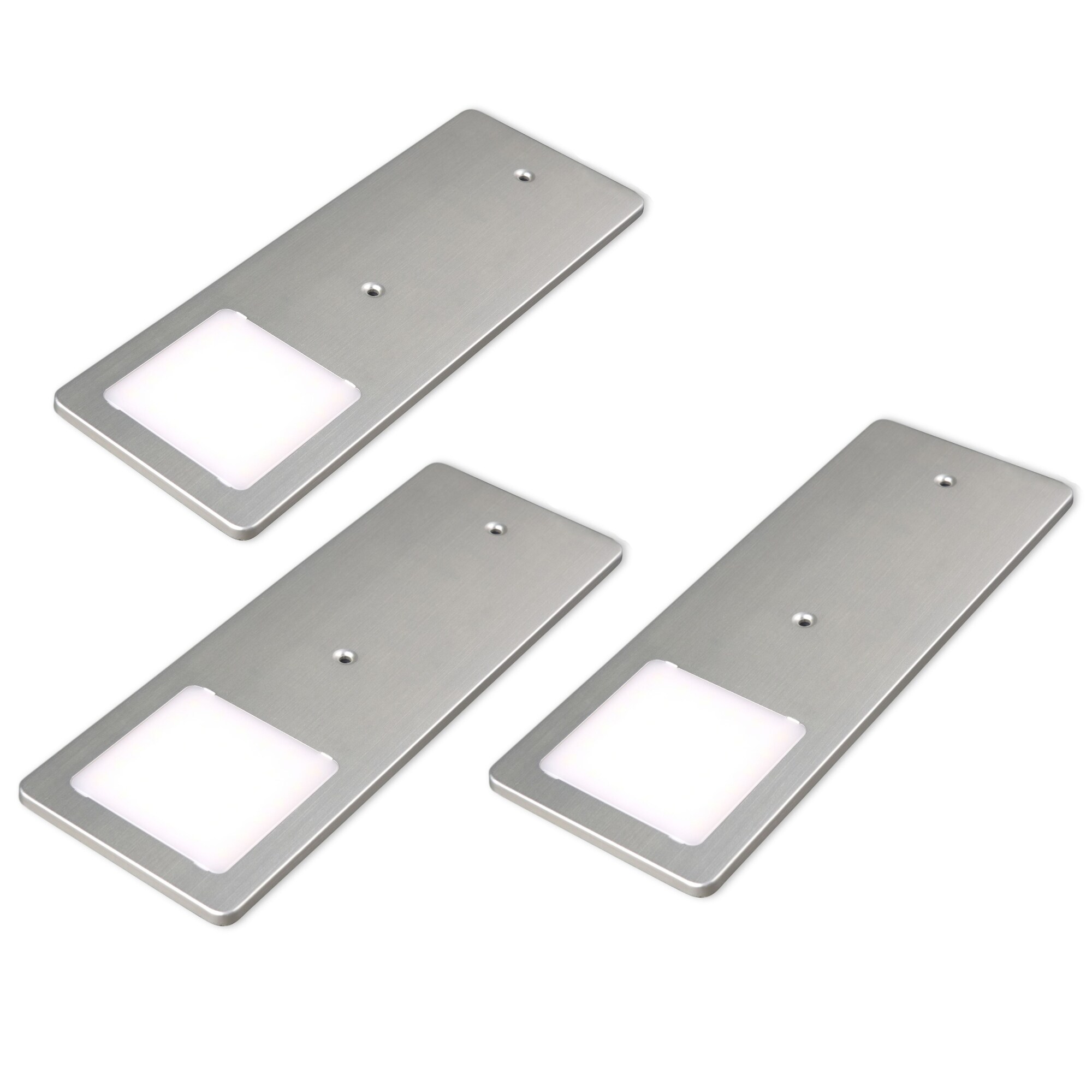 3er Set Unterbauleuchte TooFlat neutralwei&szlig; - Bild 1