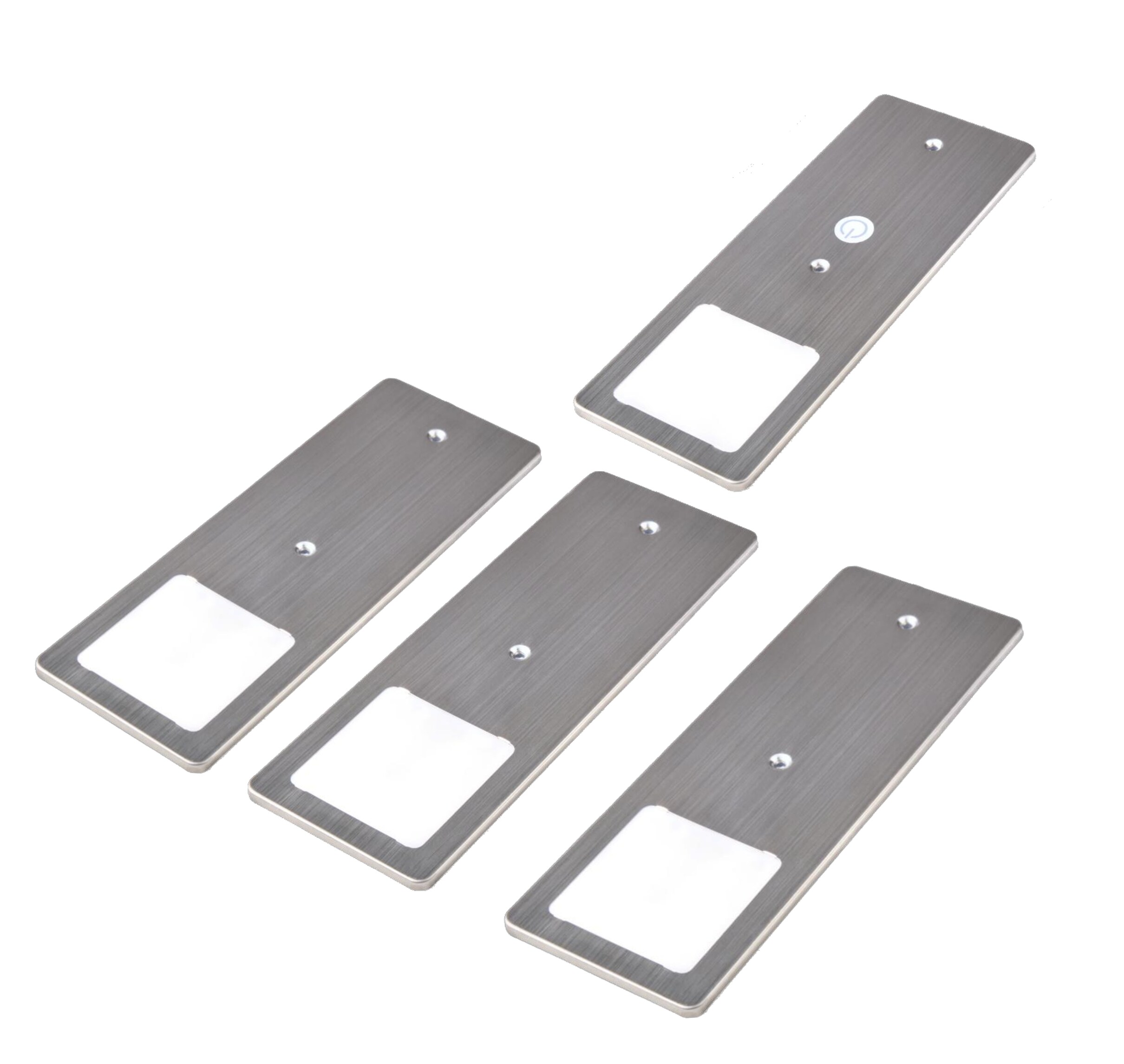 4er Set Unterbauleuchte TooFlat neutralwei&szlig; - Bild 1