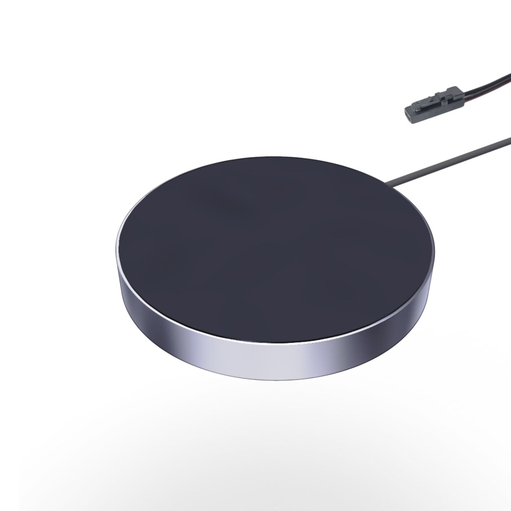 kalb 12VDC QI Unterbau und Einbau Ladegerät grau Ladedistanz 3 - 18 mm Smart Wireless