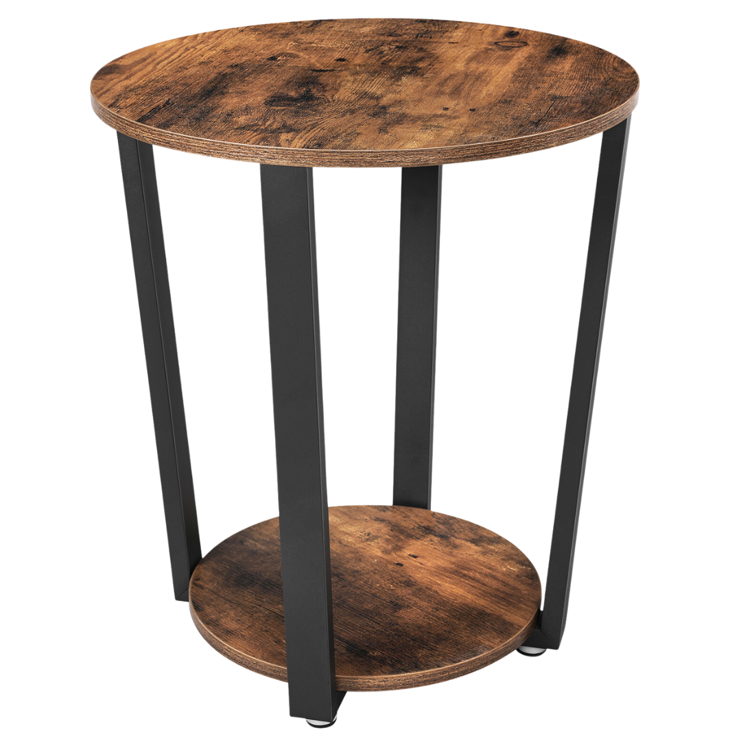 holz4home® Beistelltisch „Lorie“ rund | 04260750012203