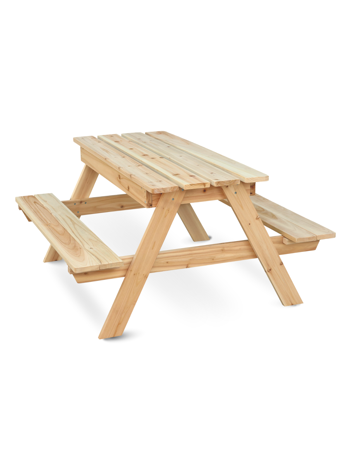 holz4home&reg; Outdoor Picknickbank aus Tannenholz | Kinder - Bild 1