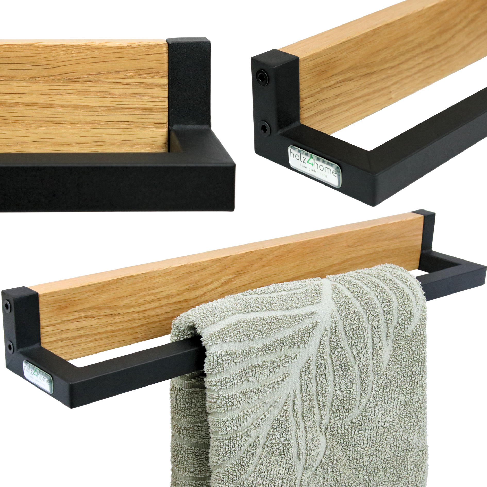 holz4home&reg; Handtuchhalter Victoria - Bild 1