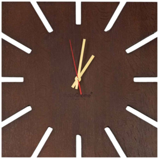 holz4home® Wanduhr ?Sunshine XL? aus Eichenholz - Bild 1