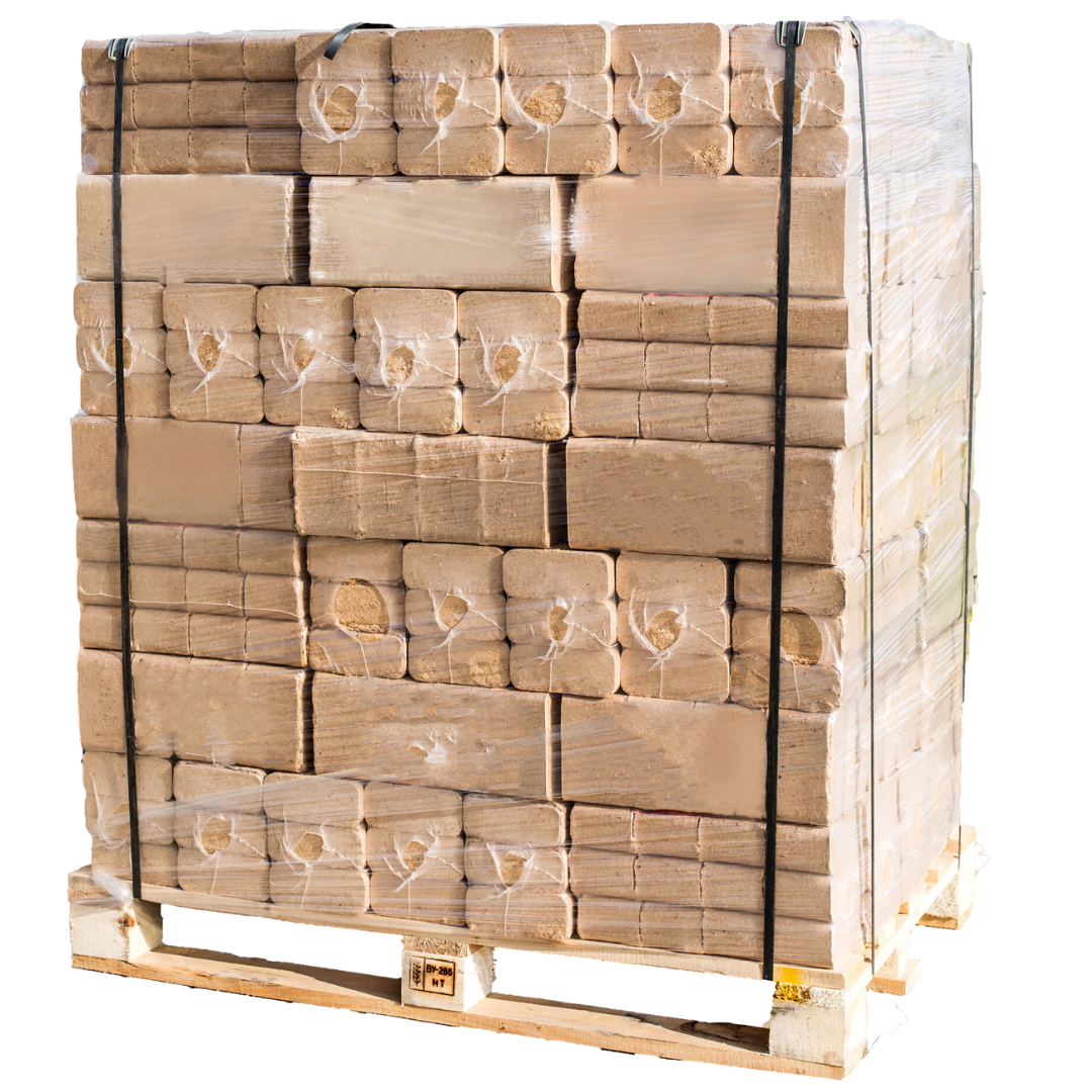 holz4home® RUF – Holzbriketts Mischholz 960 kg   Palette je 960 kg | 04260750010582