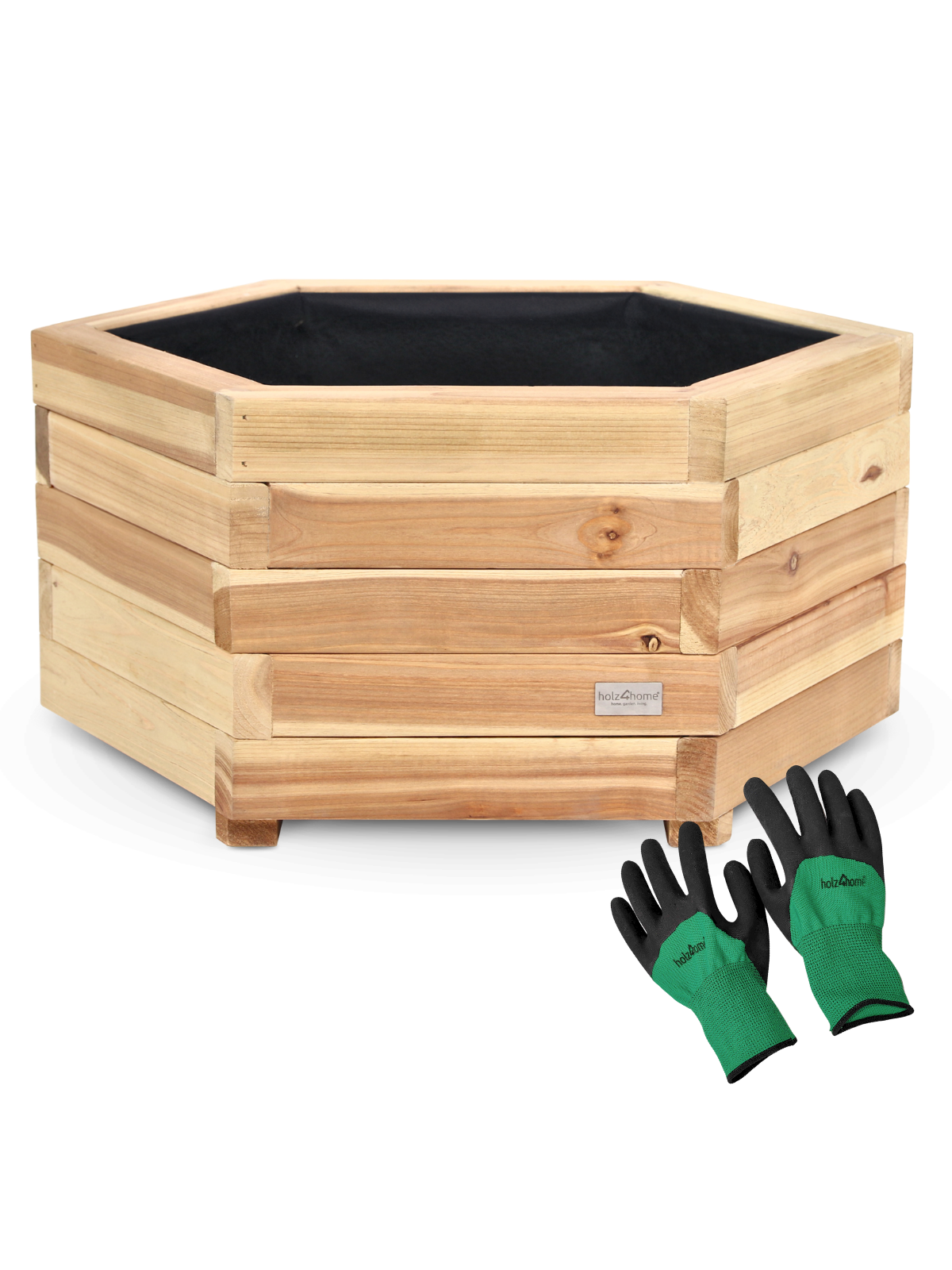 holz4home® Outdoor Pflanzenkübel M   M | 04260750010438