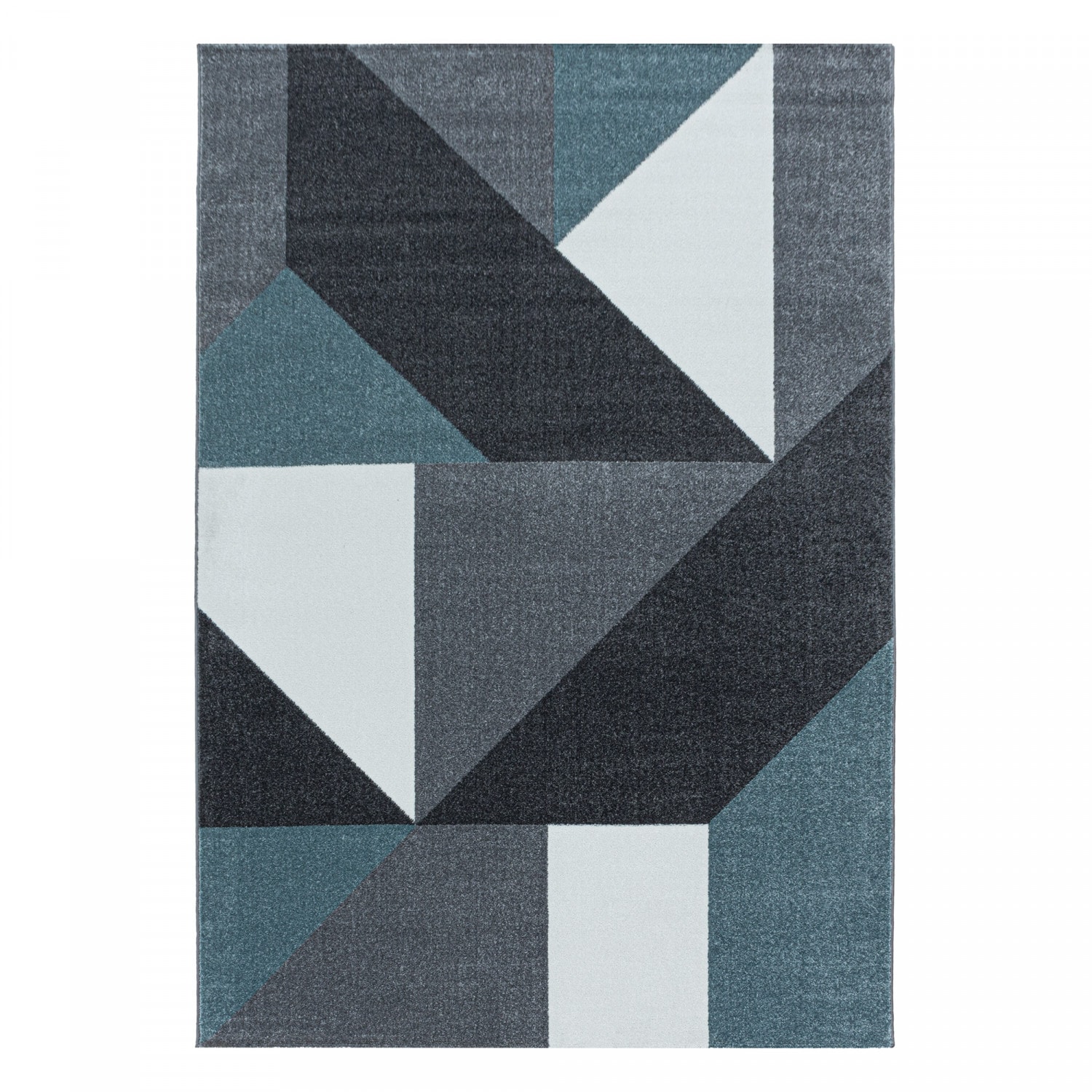 Wundersch&ouml;ne Kurzflor Teppich, Moderner Designer Teppich rechteckig, H&ouml;he 11 mm - Bild 1