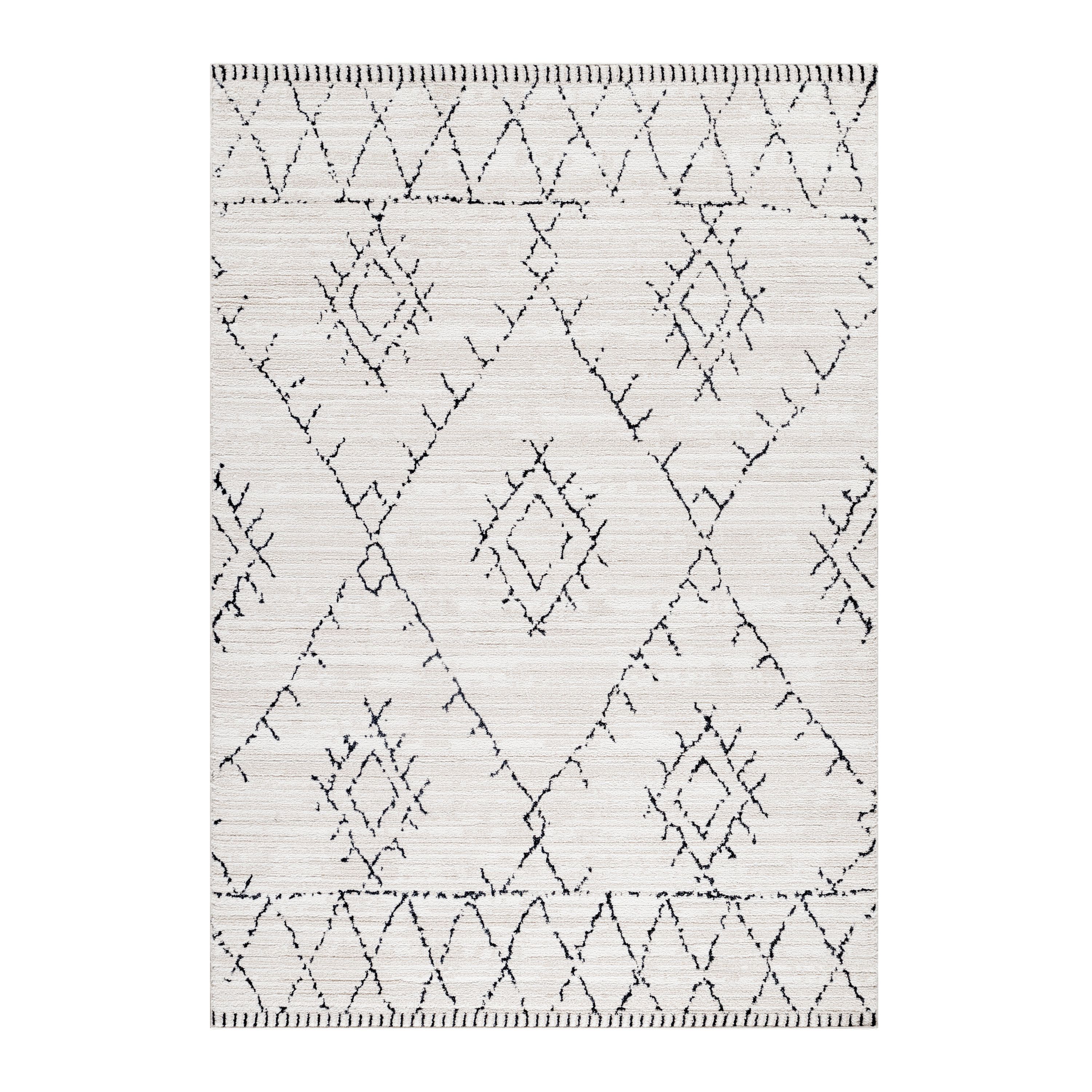 Teppich mit Kelim Muster Orientteppich Berber Optik 15 mm - Bild 1