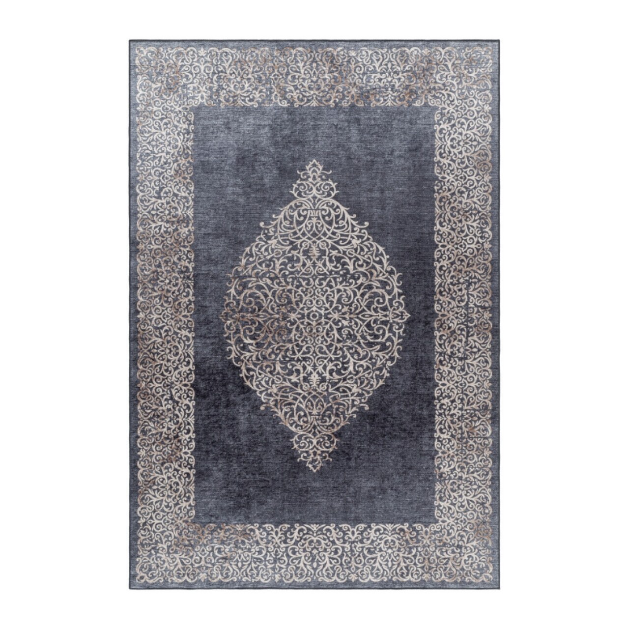 Antirutsch Vintage waschbarer teppich Wohnzimmerteppich Patchwork Mehrfarbig | 08682455377641