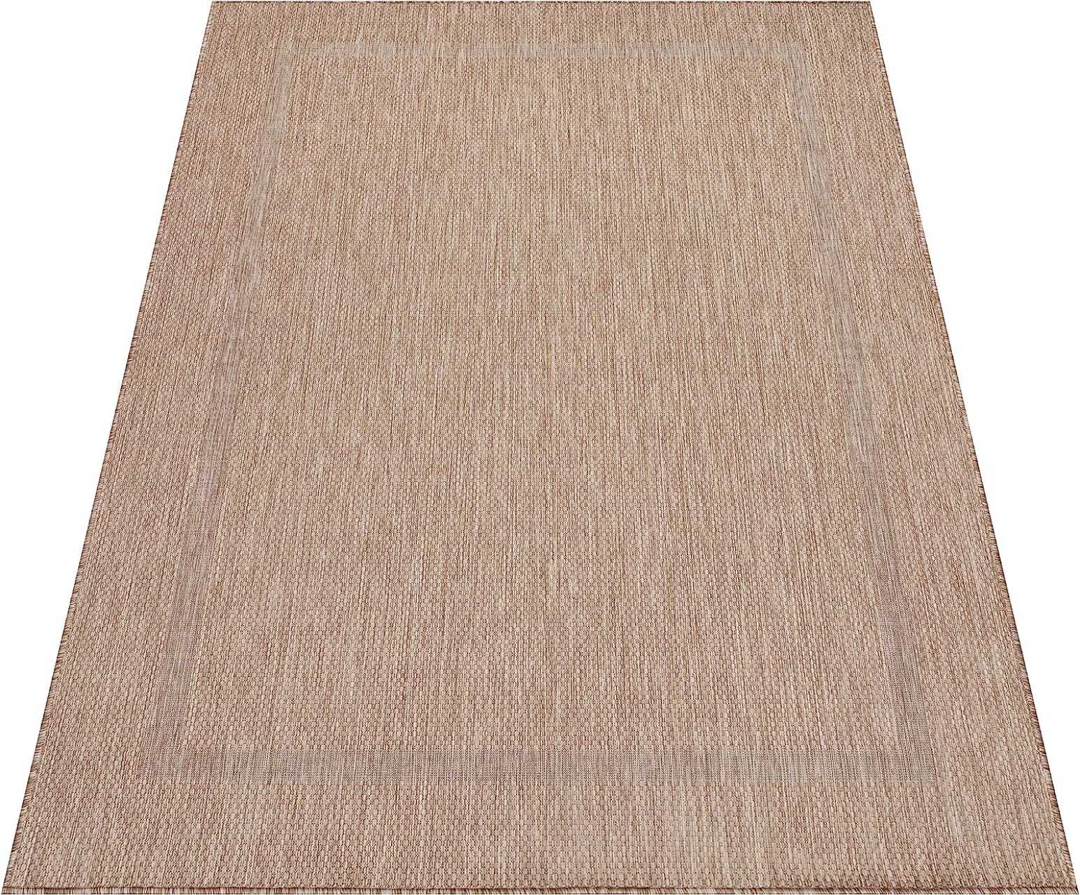 Waschbarer In & Outdoor Teppich Wetterfest Balkon Wasserfest Garten Terasse - Bild 1