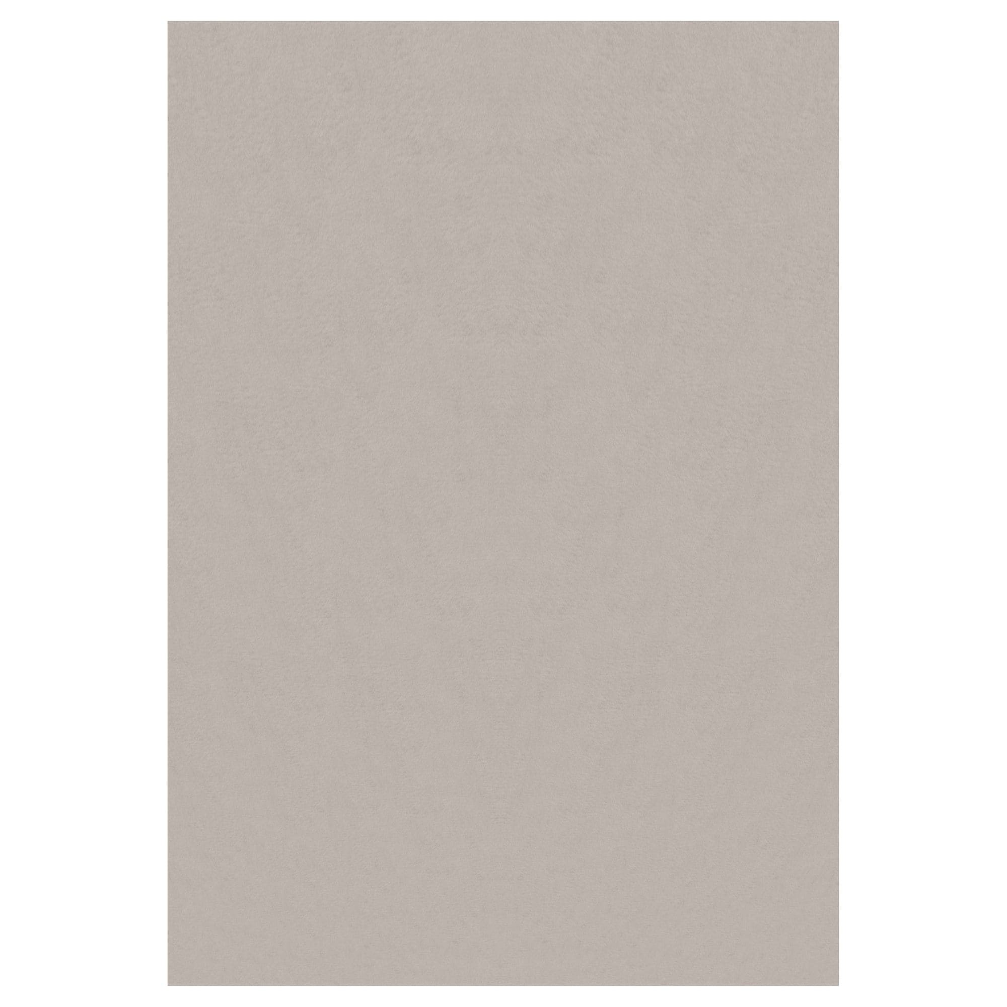 Waschbarer Teppich Wohnzimmer, Kurzflor rutschfest Flauschig Weich, Einfarbig, Felloptik, Super Soft - Bild 1