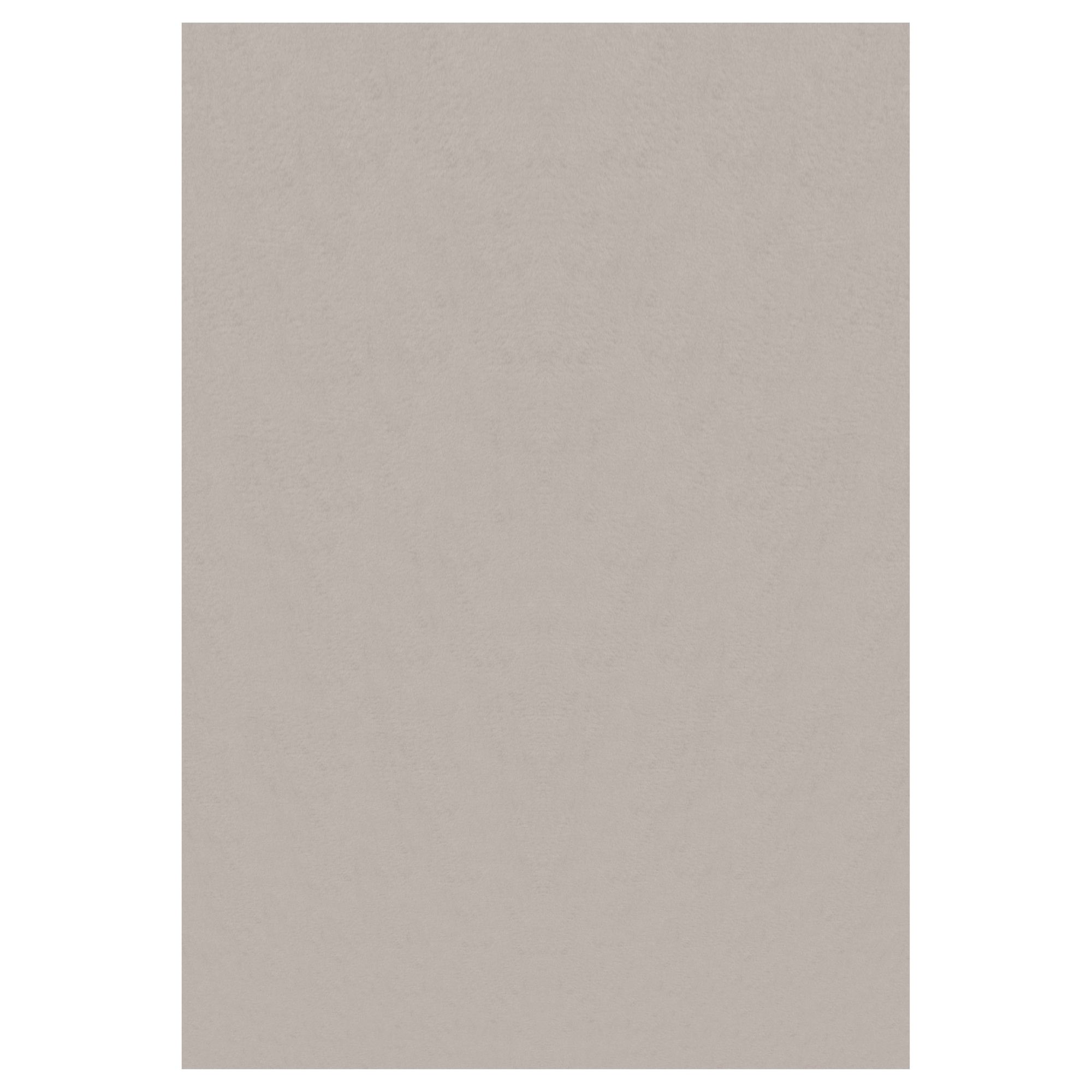 Waschbarer Teppich Wohnzimmer, Kurzflor rutschfest Flauschig Weich, Einfarbig, Felloptik, Super Soft - Bild 1