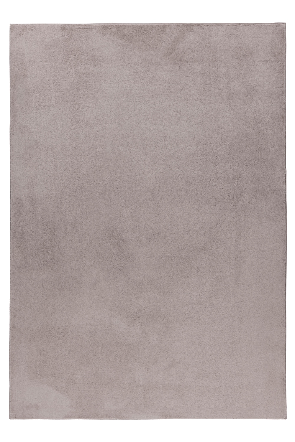 Weicher Hochflor Teppich Wohnzimmer Einfarbig, Felloptik, Flauschig, Rutschfest, - Bild 1