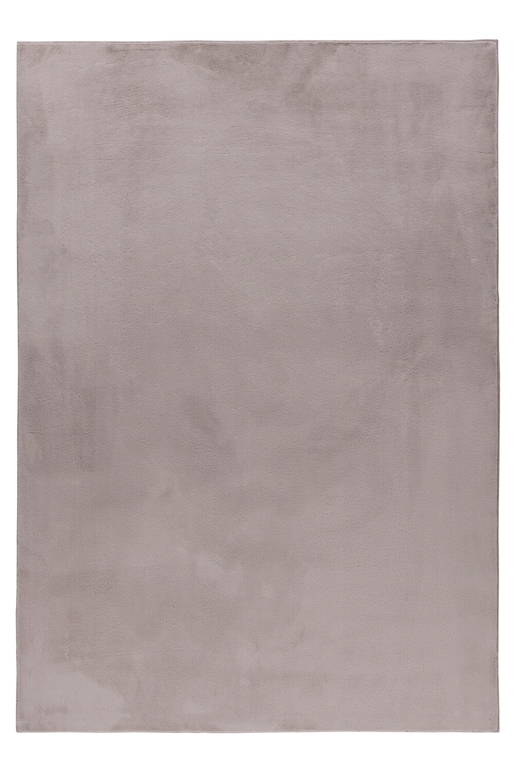 Weicher Hochflor Teppich Wohnzimmer Einfarbig, Felloptik, Flauschig, Rutschfest, - Bild 1