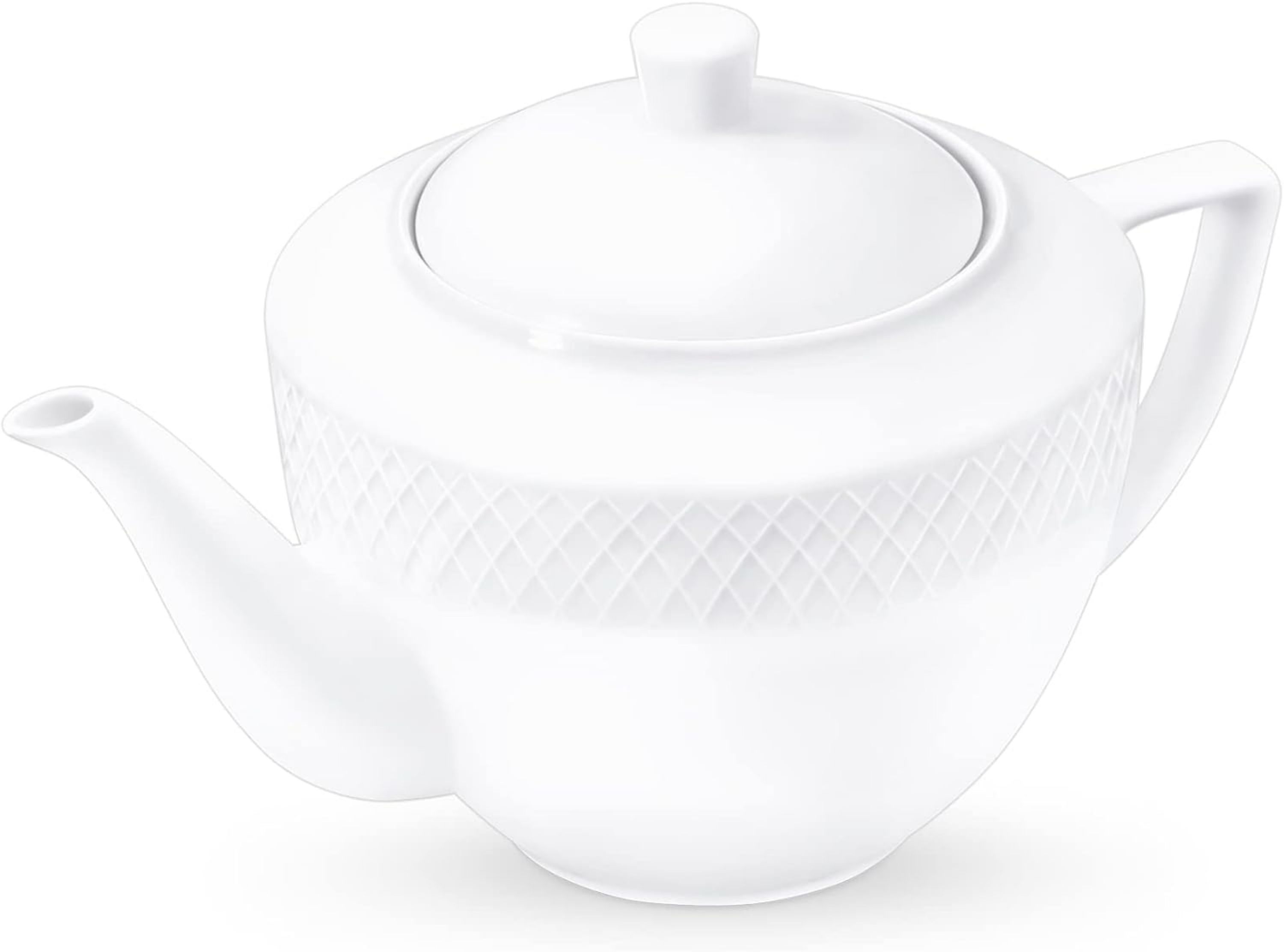 Wilmax | Klassische Englische Teekanne | Kaffeekanne | Aus Porzellan 900ml - Bild 1