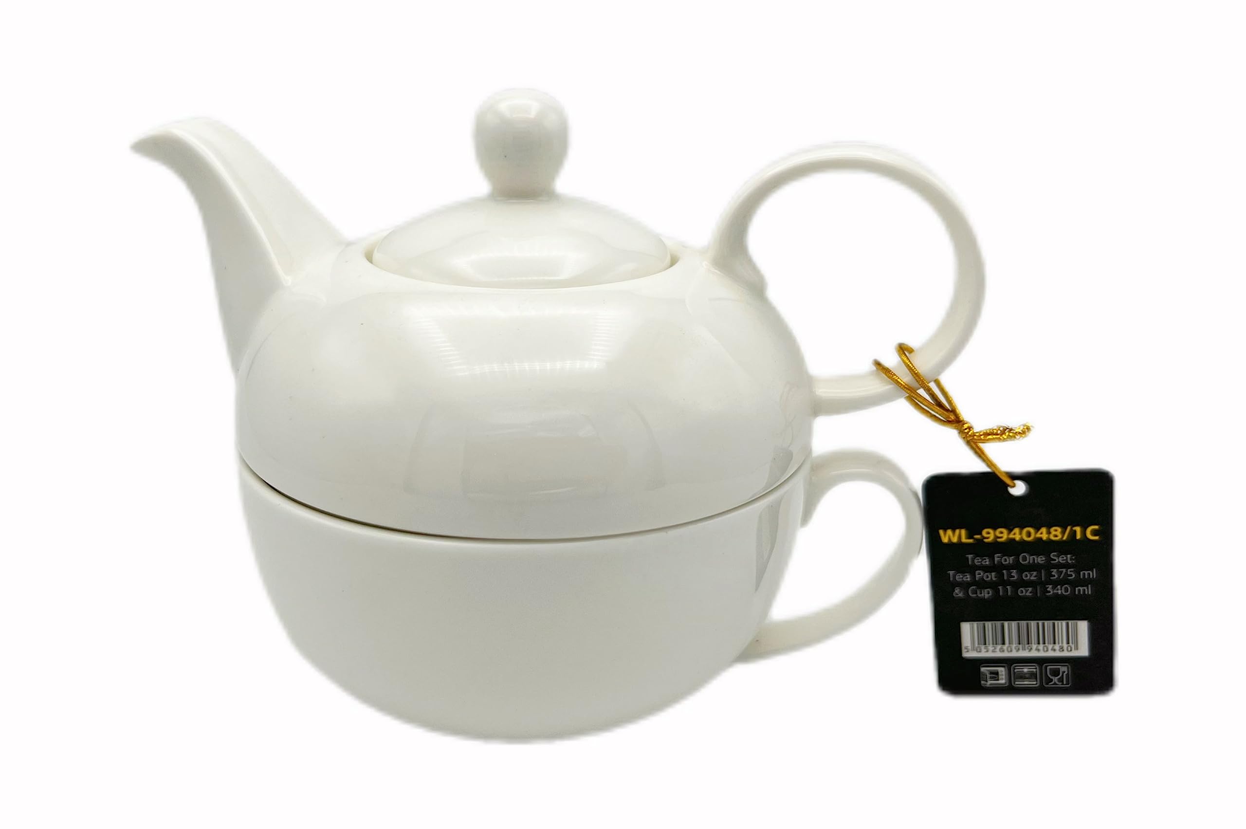 Wei&szlig;e Porzellanlinie &ndash; 375 ml & 340 ml, f&uuml;r jeden Tisch, hochwertig und elegant - Bild 1