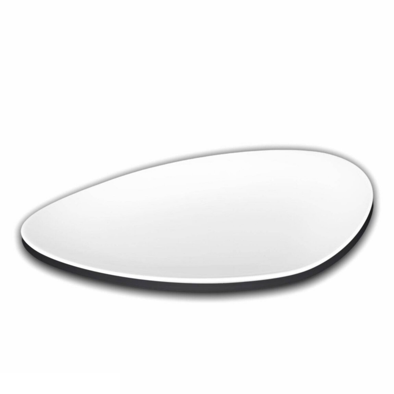 Dreieckige Schale 29 cm - 6er Set, ideal für Salate, Hauptgerichte und Desserts