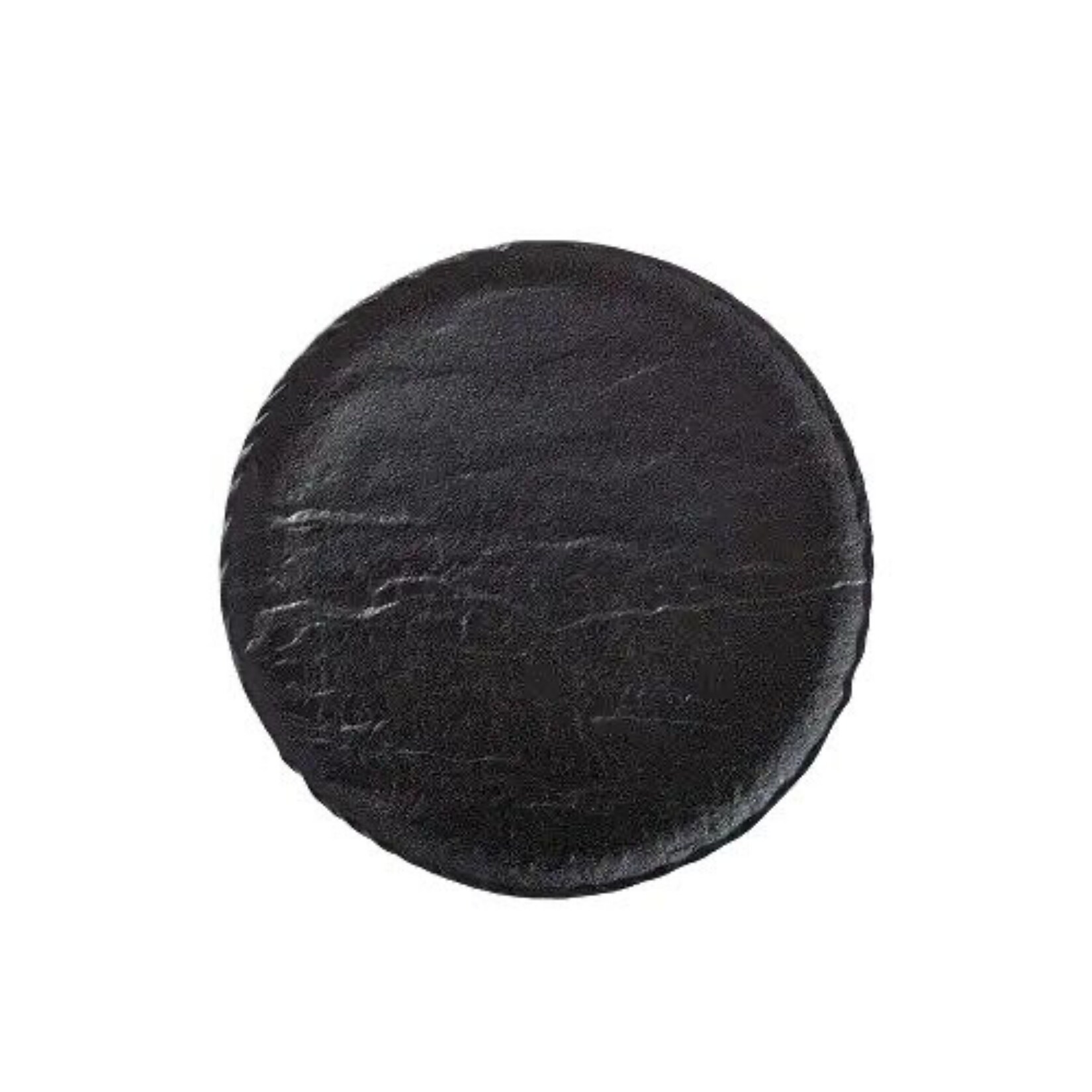 WILMAX SlateStone Porzellanteller – 25,5 cm, rustikaler Look, 3er-Pack