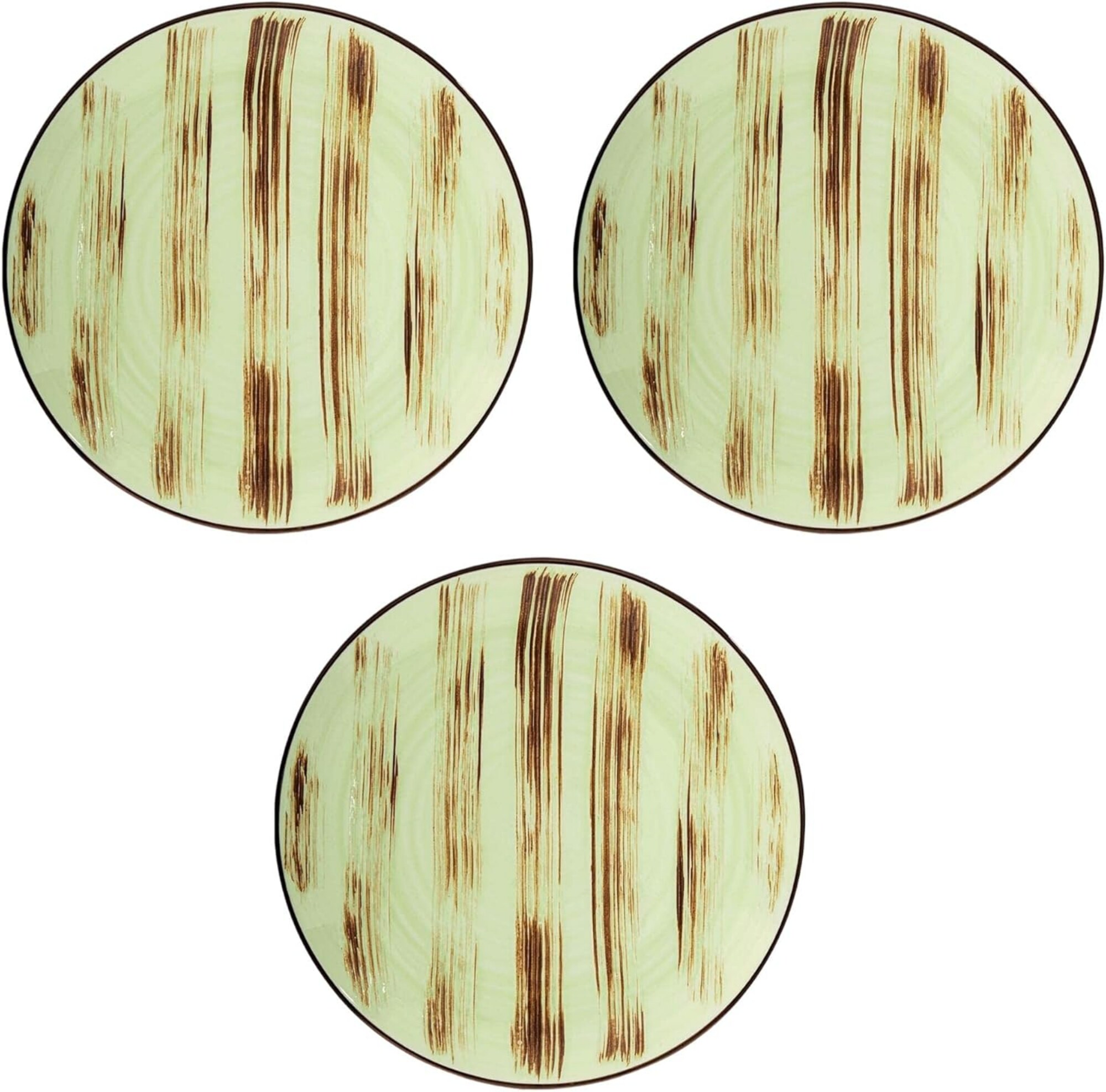 Wilmax COLORBOOM Essteller-Set 23 cm, 3er-Set, Pistazienfarbe &ndash; Modernes & Langlebiges Design - Bild 1