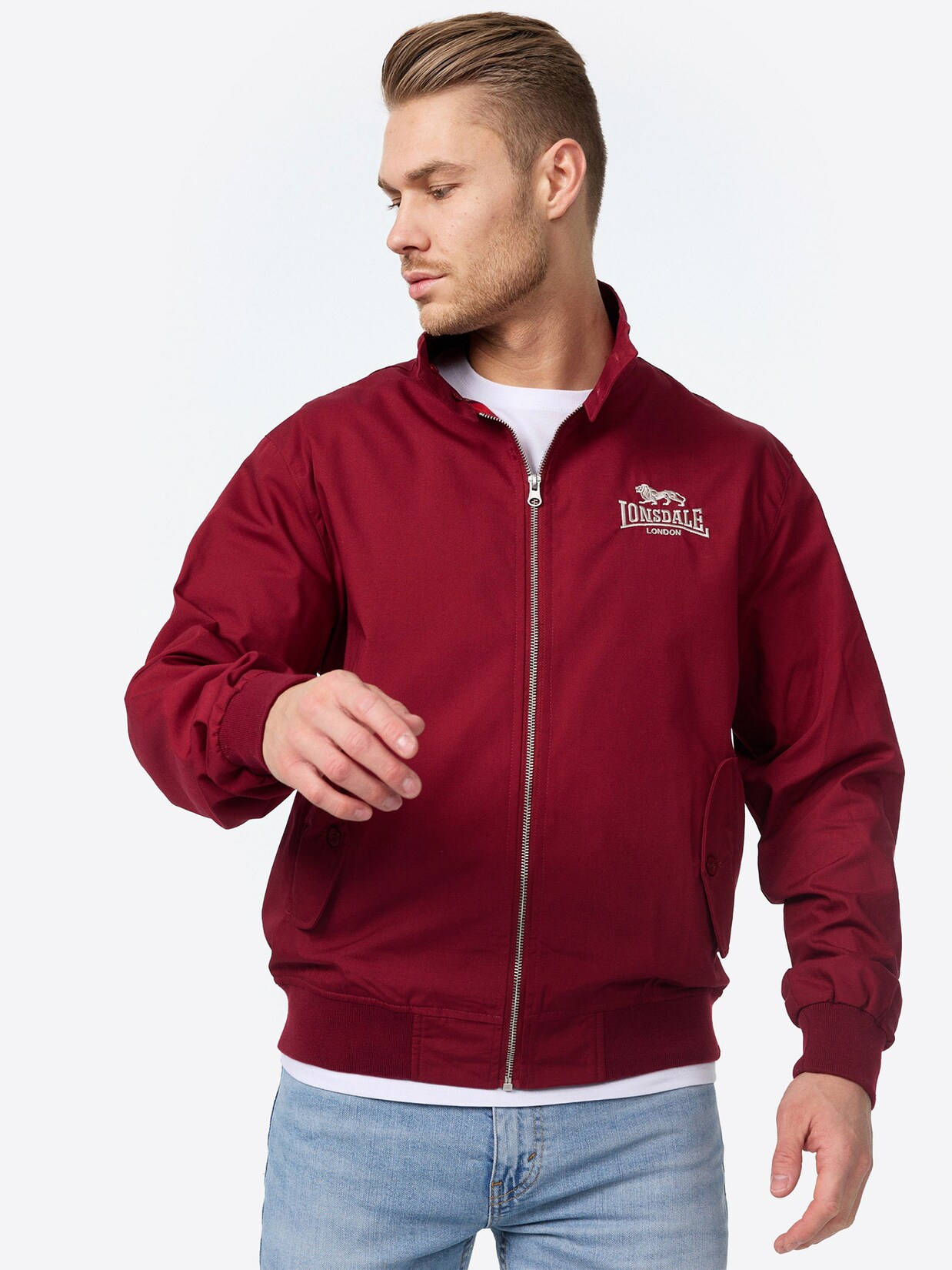 Lonsdale Herren Jacke schmale Passform CLASSIC