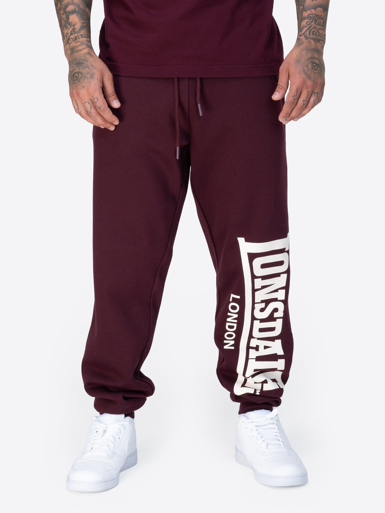 Lonsdale Herren Jogginghose normale Passform LOGO LARGE