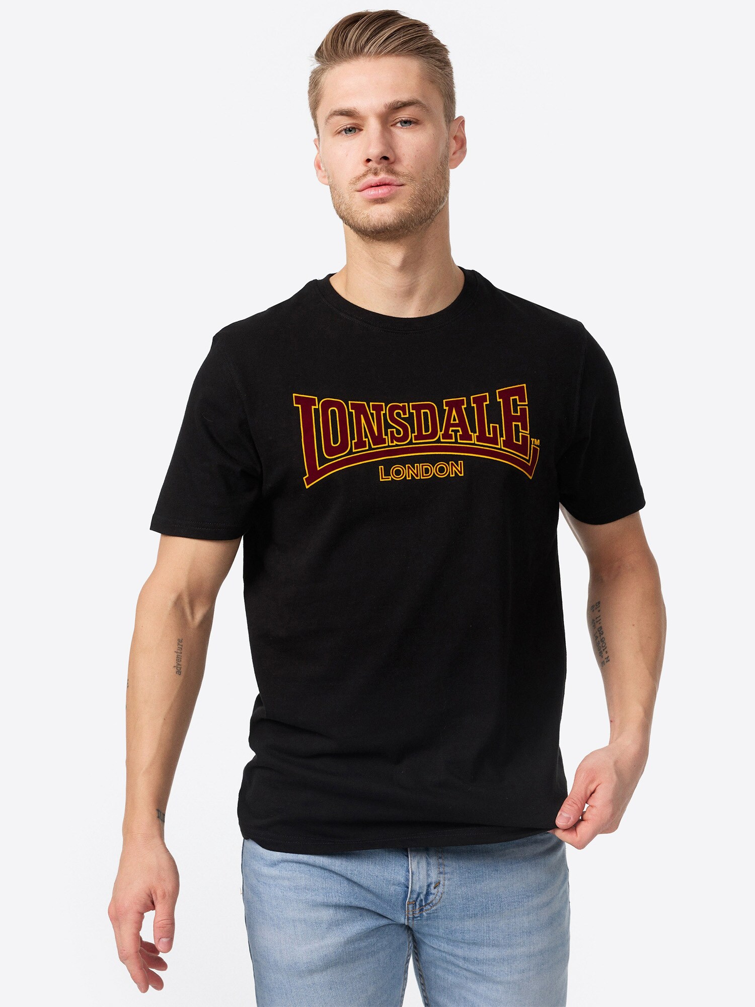 Lonsdale Herren T-Shirt schmale Passform CLASSIC - Bild 1