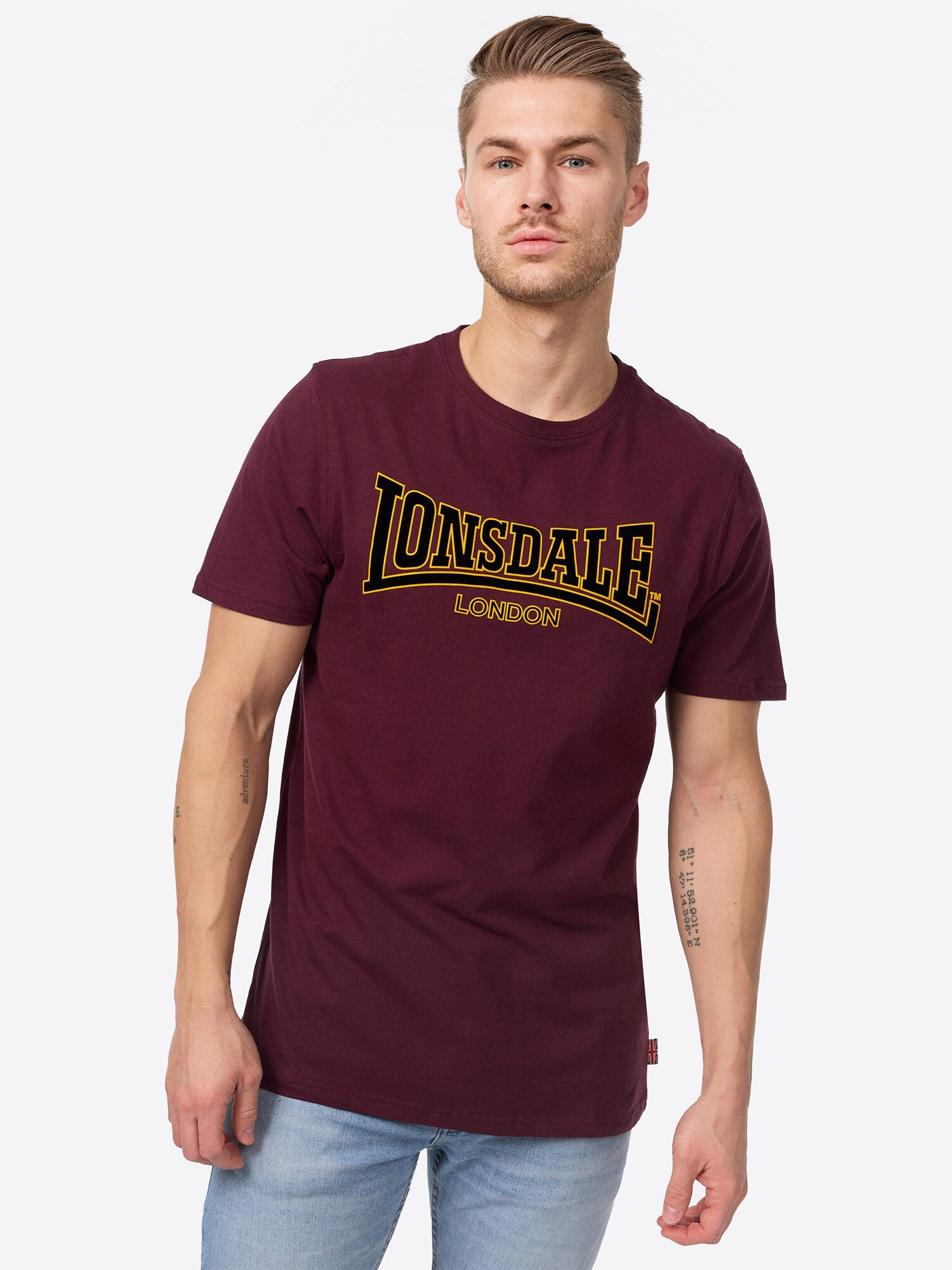 Lonsdale Herren T-Shirt schmale Passform CLASSIC - Bild 1
