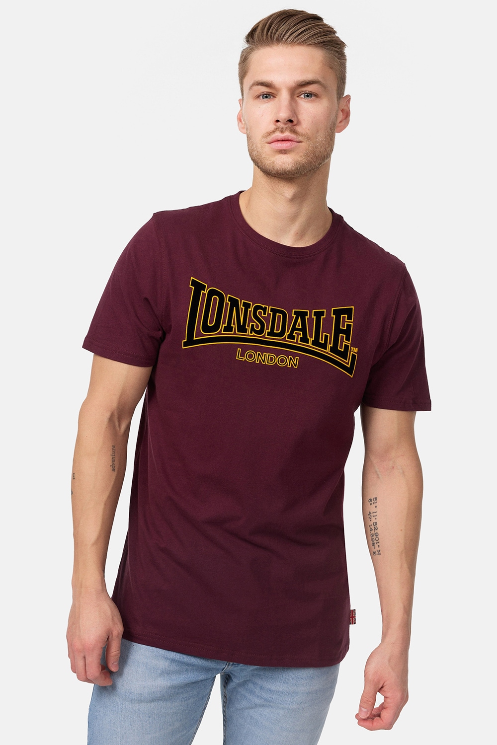 Lonsdale Herren T-Shirt schmale Passform CLASSIC