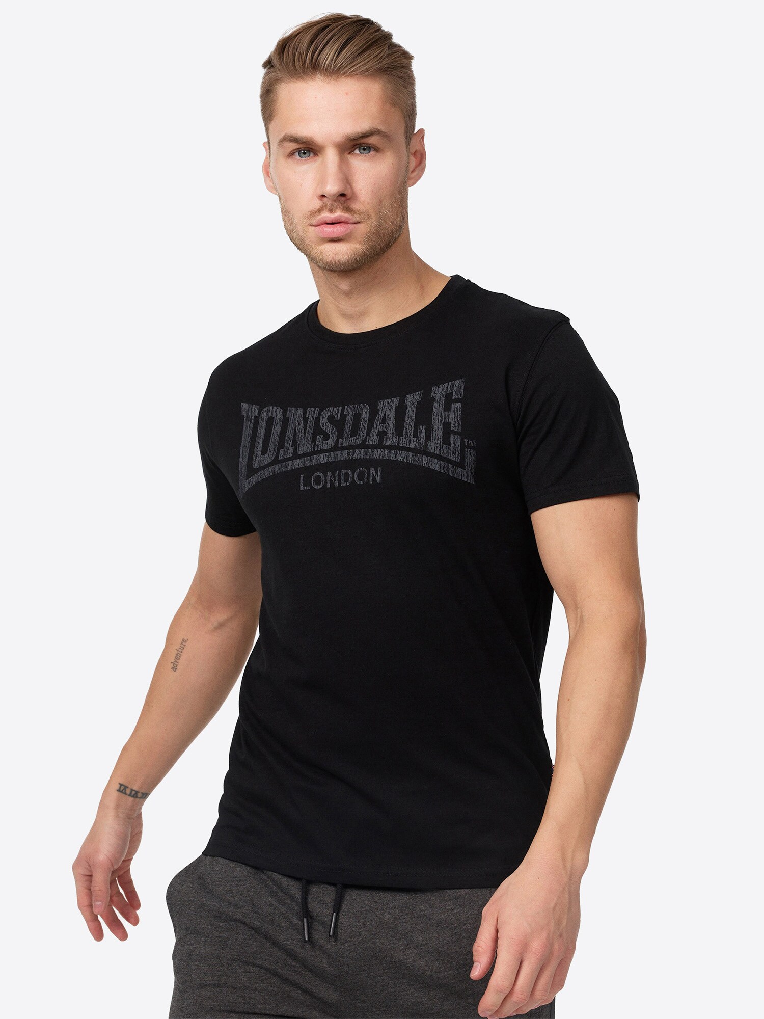 Lonsdale Herren T-Shirt normale Passform LOGO KAI - Bild 1