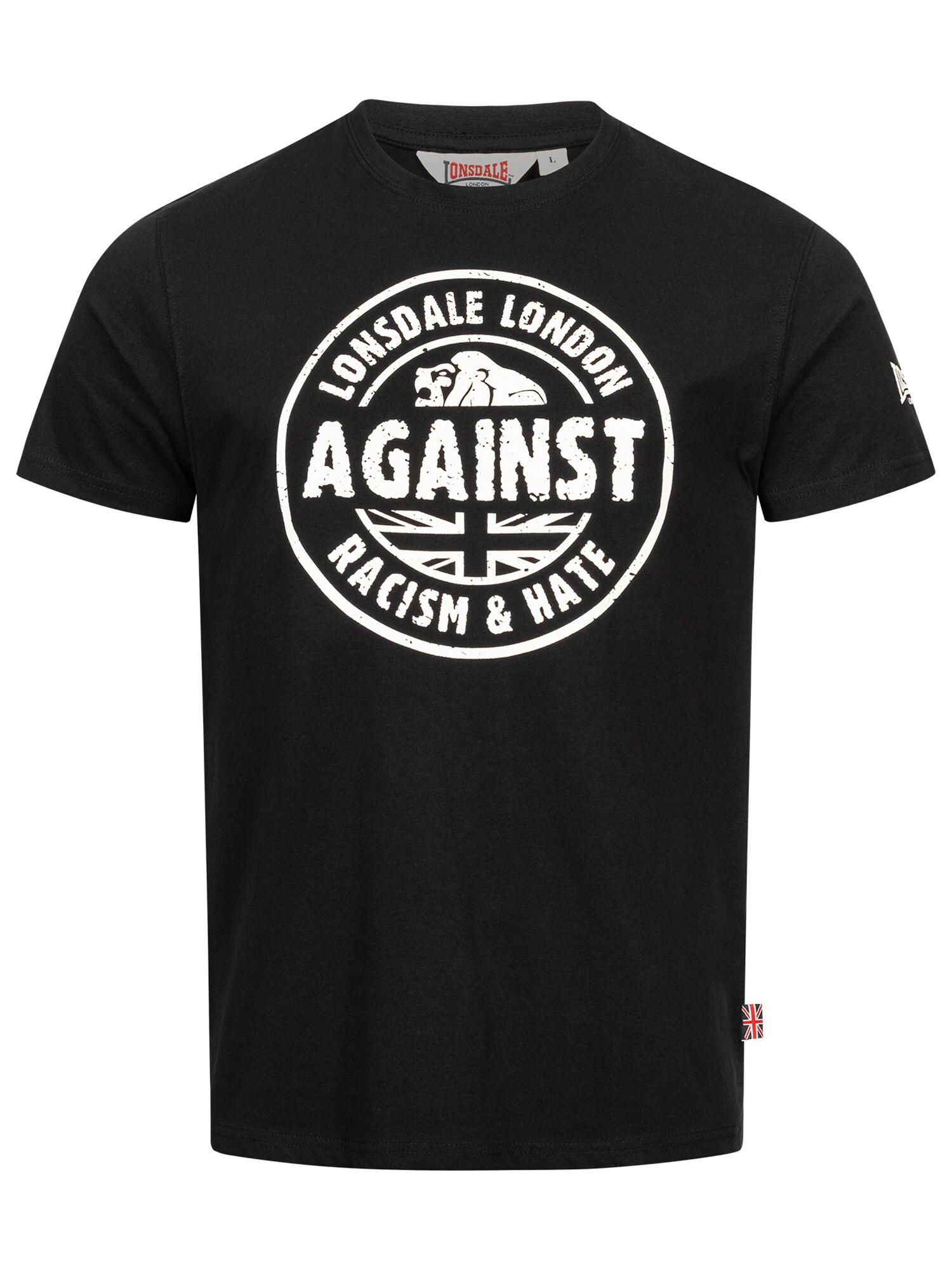 Lonsdale Herren T-Shirt normale Passform AGAINST RACISM - Bild 1