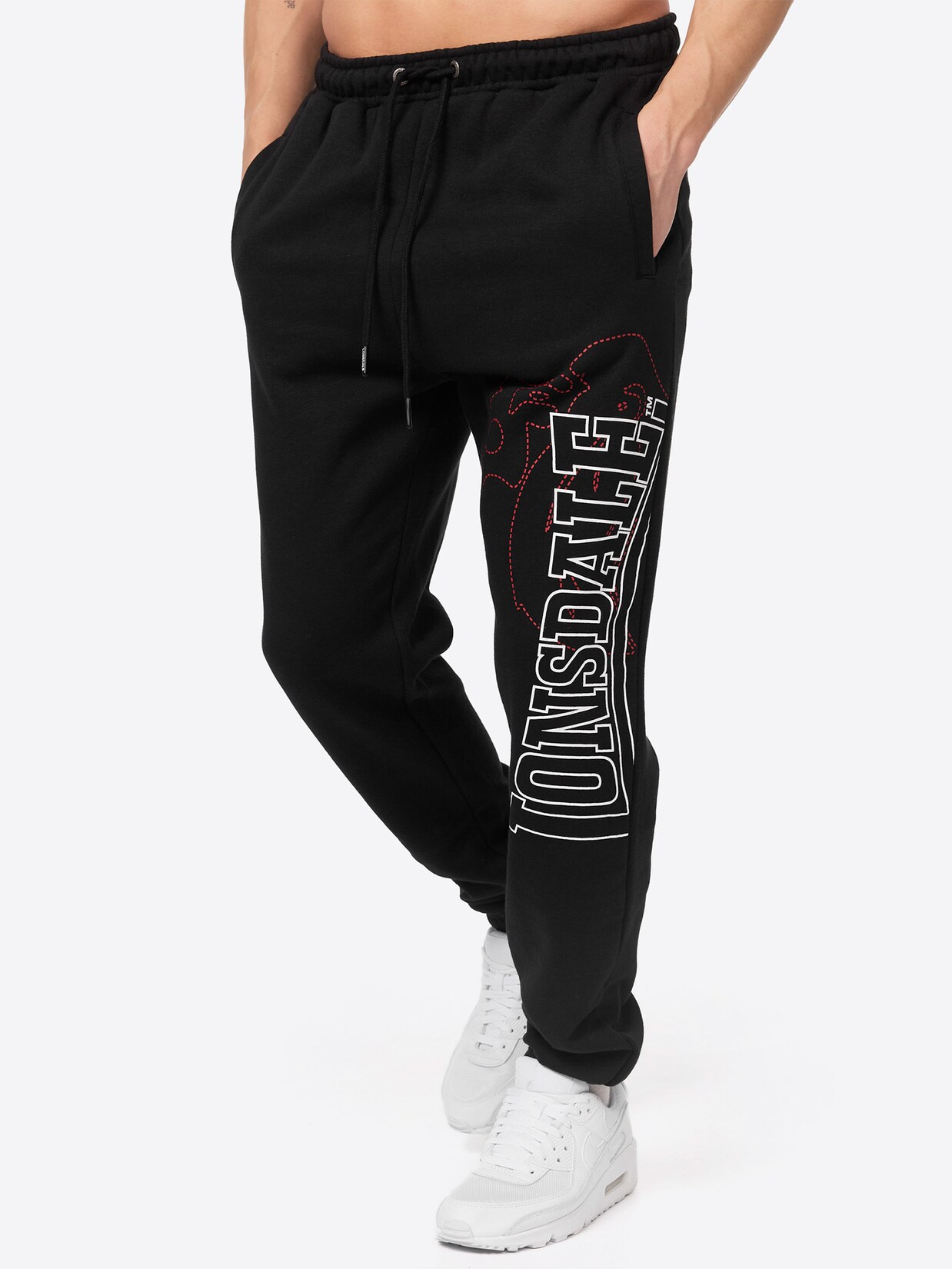 Lonsdale Herren Jogginghose normale Passform DARTFORD | 04250206384299