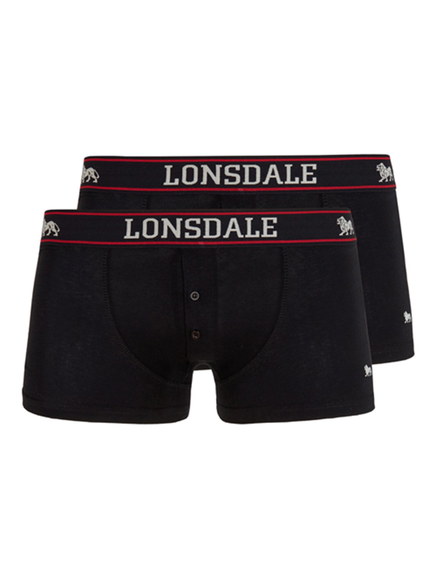 Lonsdale Herren Boxershorts Doppelpack OAKWORTH - Bild 1