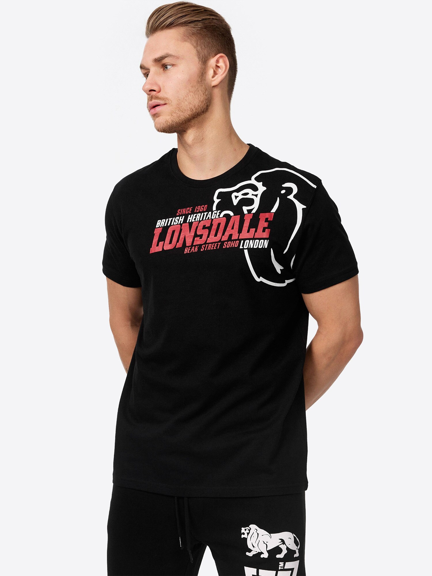 Lonsdale Herren T-Shirt normale Passform WALKLEY - Bild 1