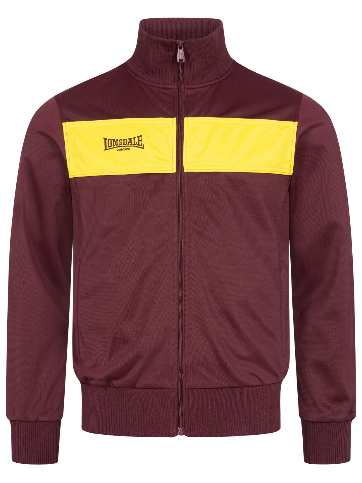 Lonsdale Herren Trainingsjacke schmale Passform ALNWICK
