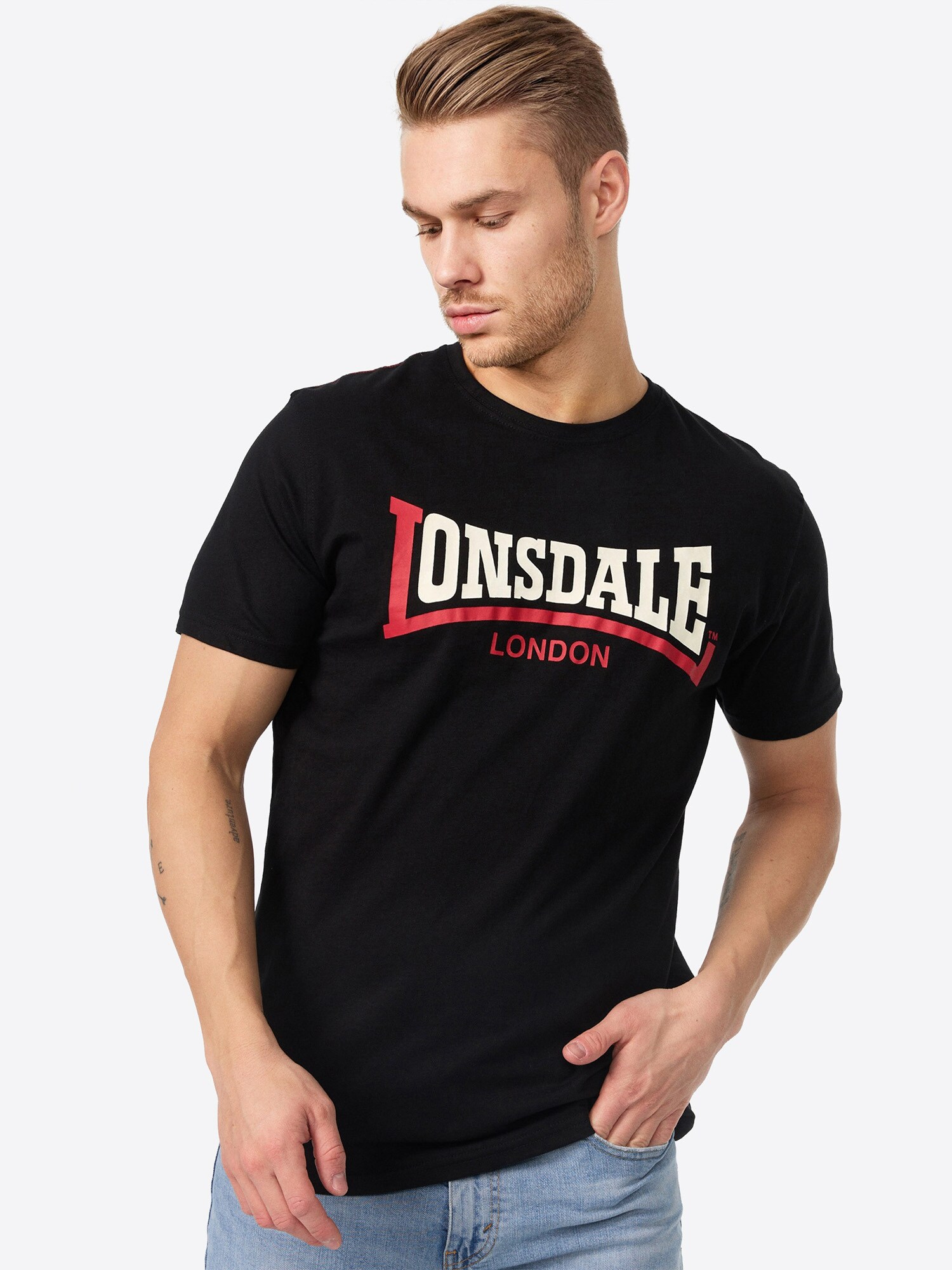 Lonsdale Herren T-Shirt normale Passform TWO TONE - Bild 1