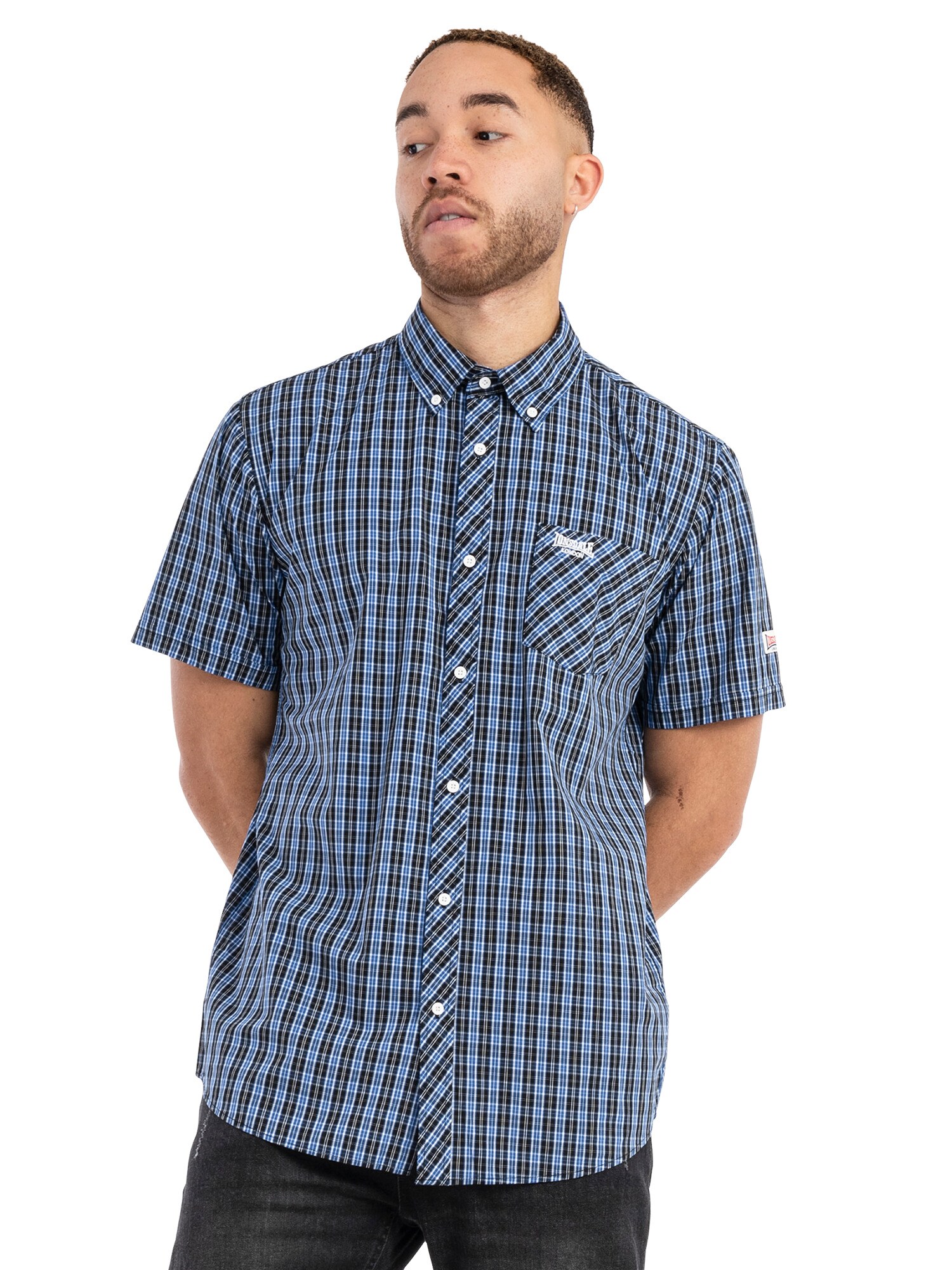 Lonsdale Herren Kurzarmhemd schmale Passform BRIXWORTH - Bild 1