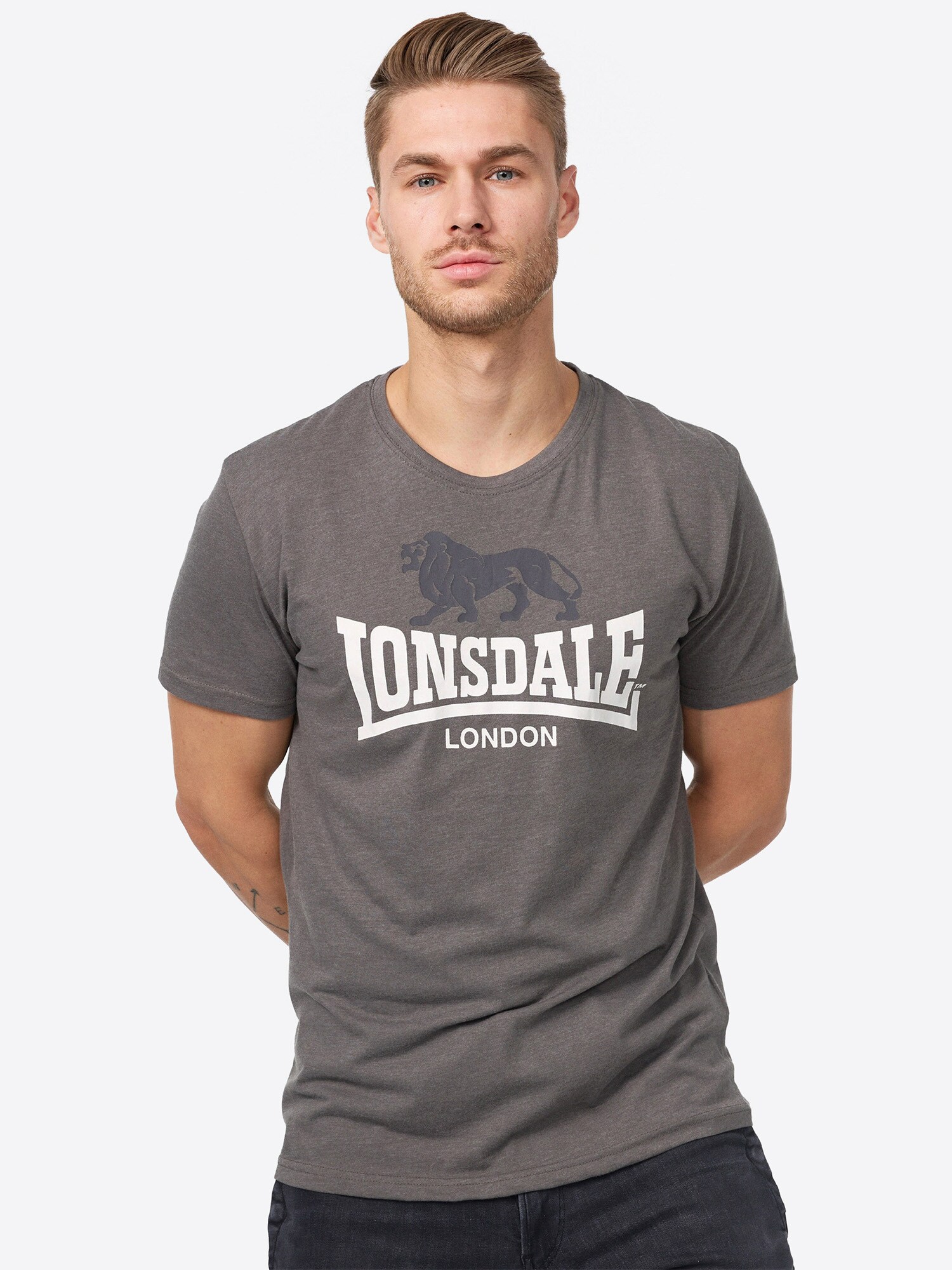 Lonsdale Herren T-Shirt normale Passform GARGRAVE - Bild 1