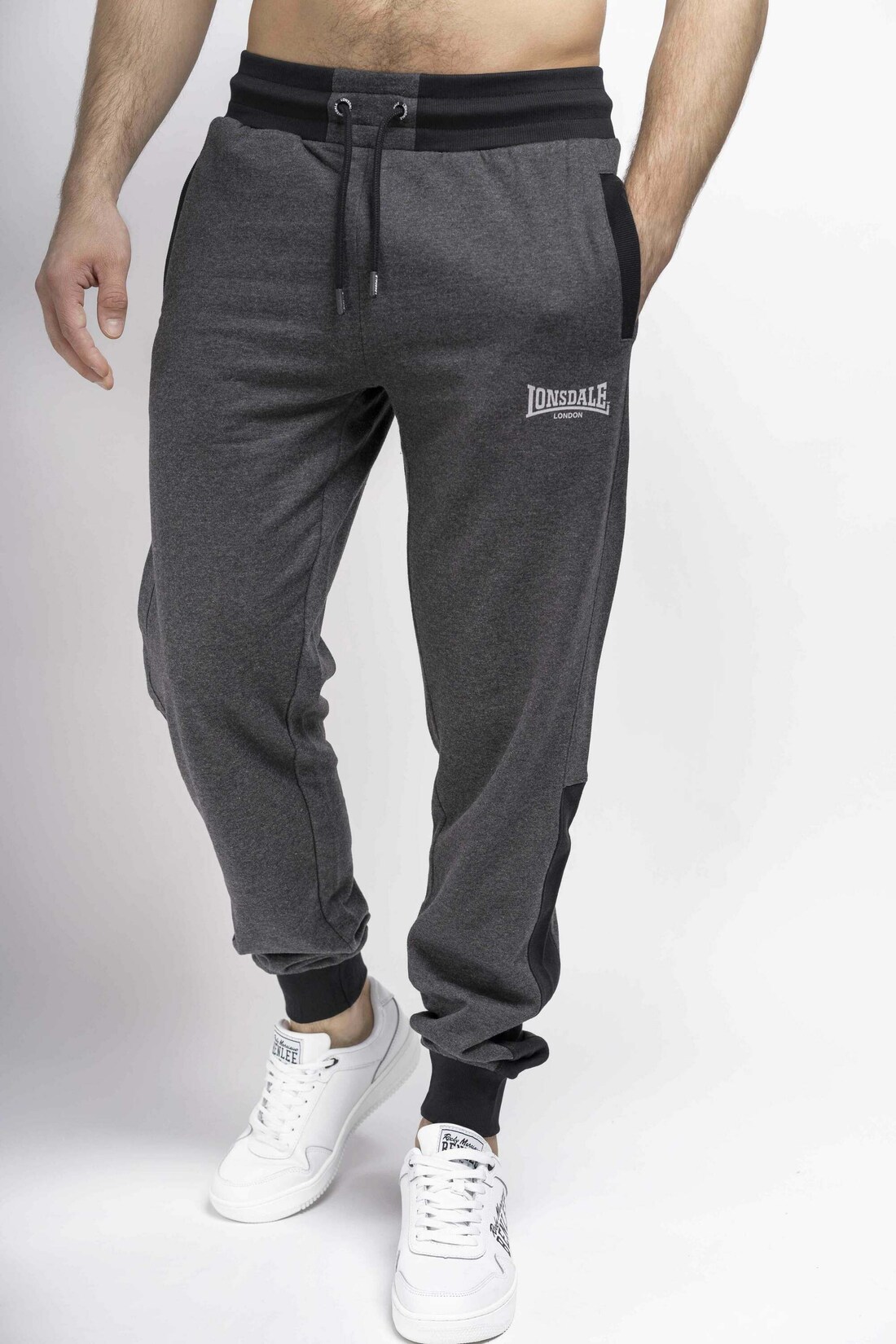 Lonsdale Herren Jogginghose schmale Passform HECKFIELD | 04251522302424