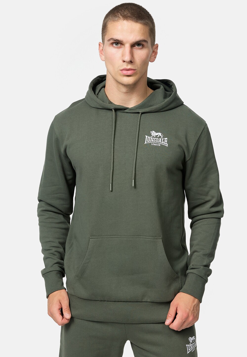 Lonsdale Herren Kapuzensweatshirt normale Passform TALMINE
