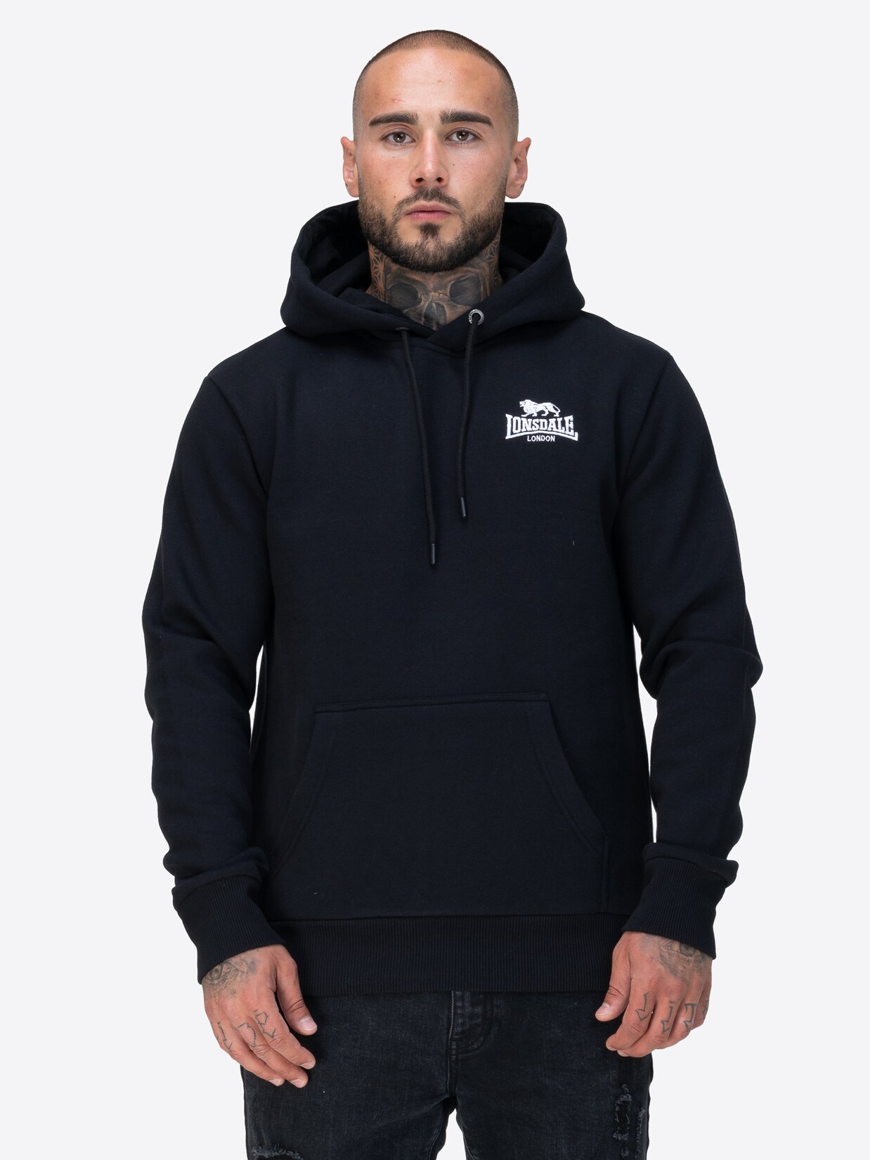 Lonsdale Herren Kapuzensweatshirt normale Passform TALMINE