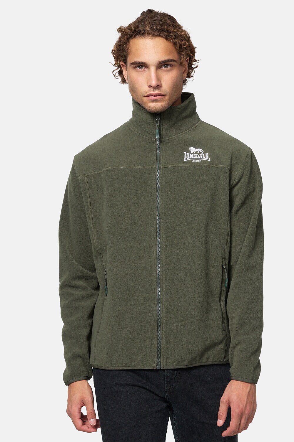 Lonsdale Herren Fleecejacke normale Passform ARDGOUR | 04255581503914