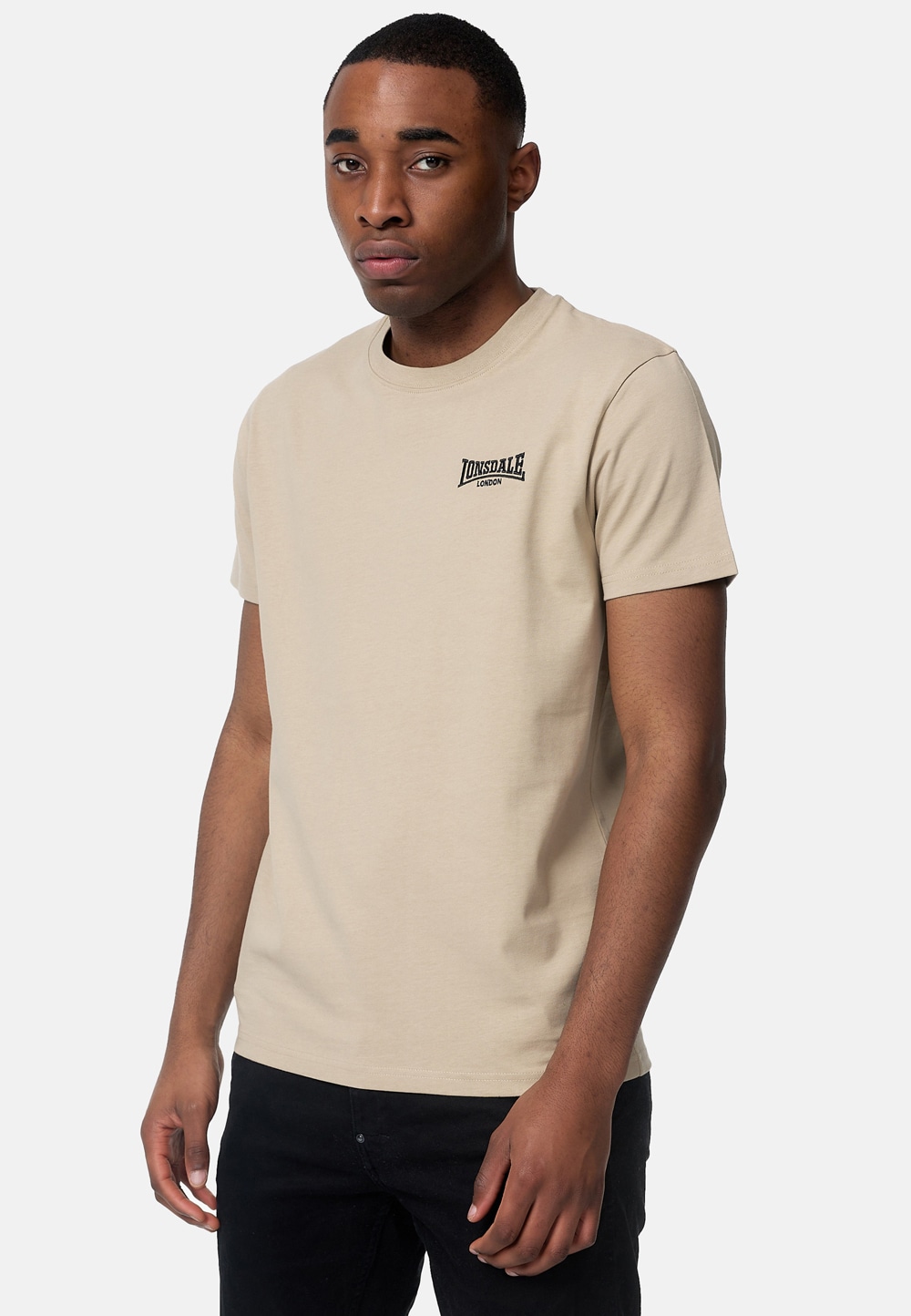 Lonsdale Herren T-Shirt normale Passform Doppelpack WREXHAM - Bild 1