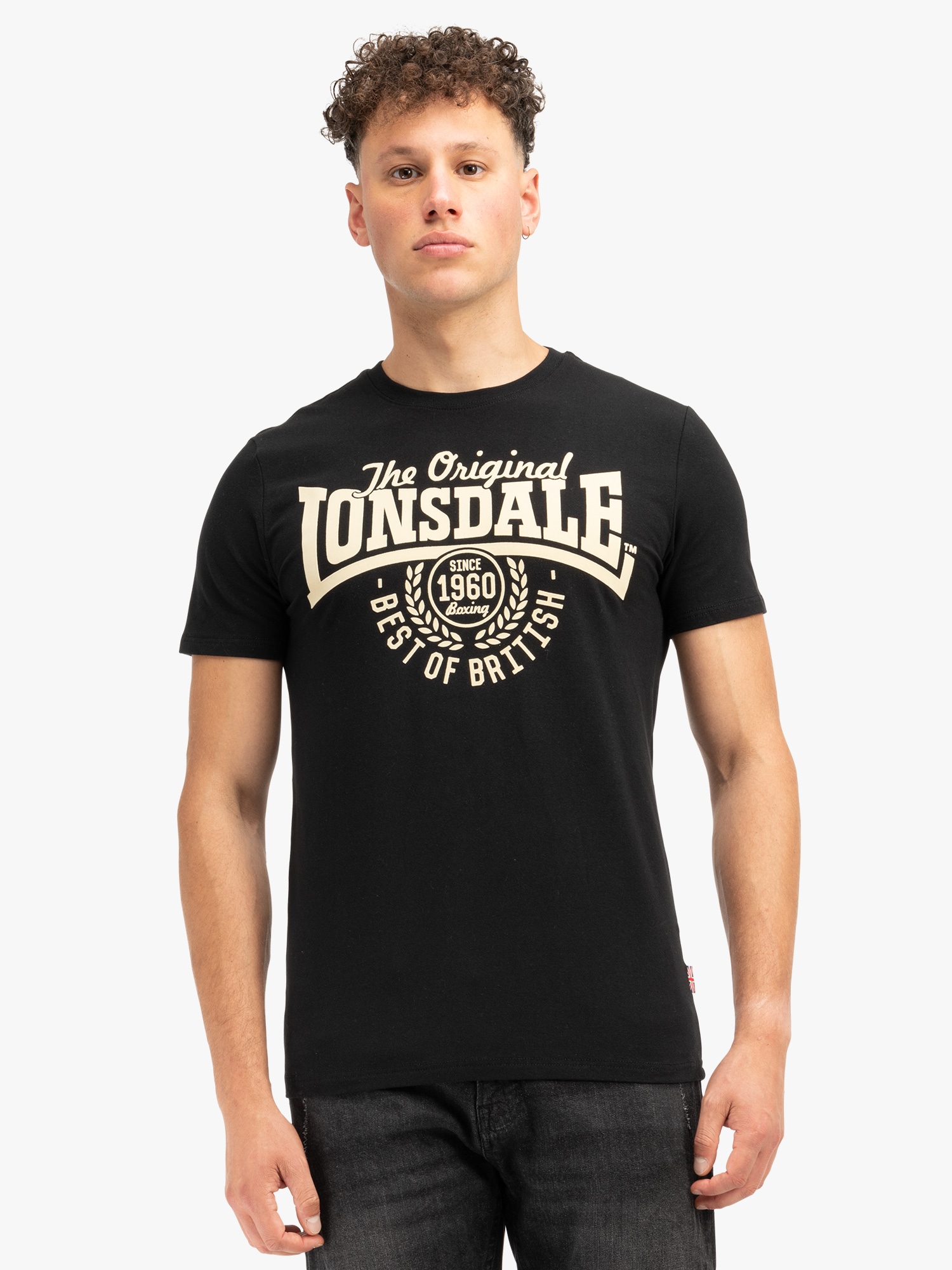 Lonsdale Herren T-Shirt schmale Passform BETHERSDEN - Bild 1
