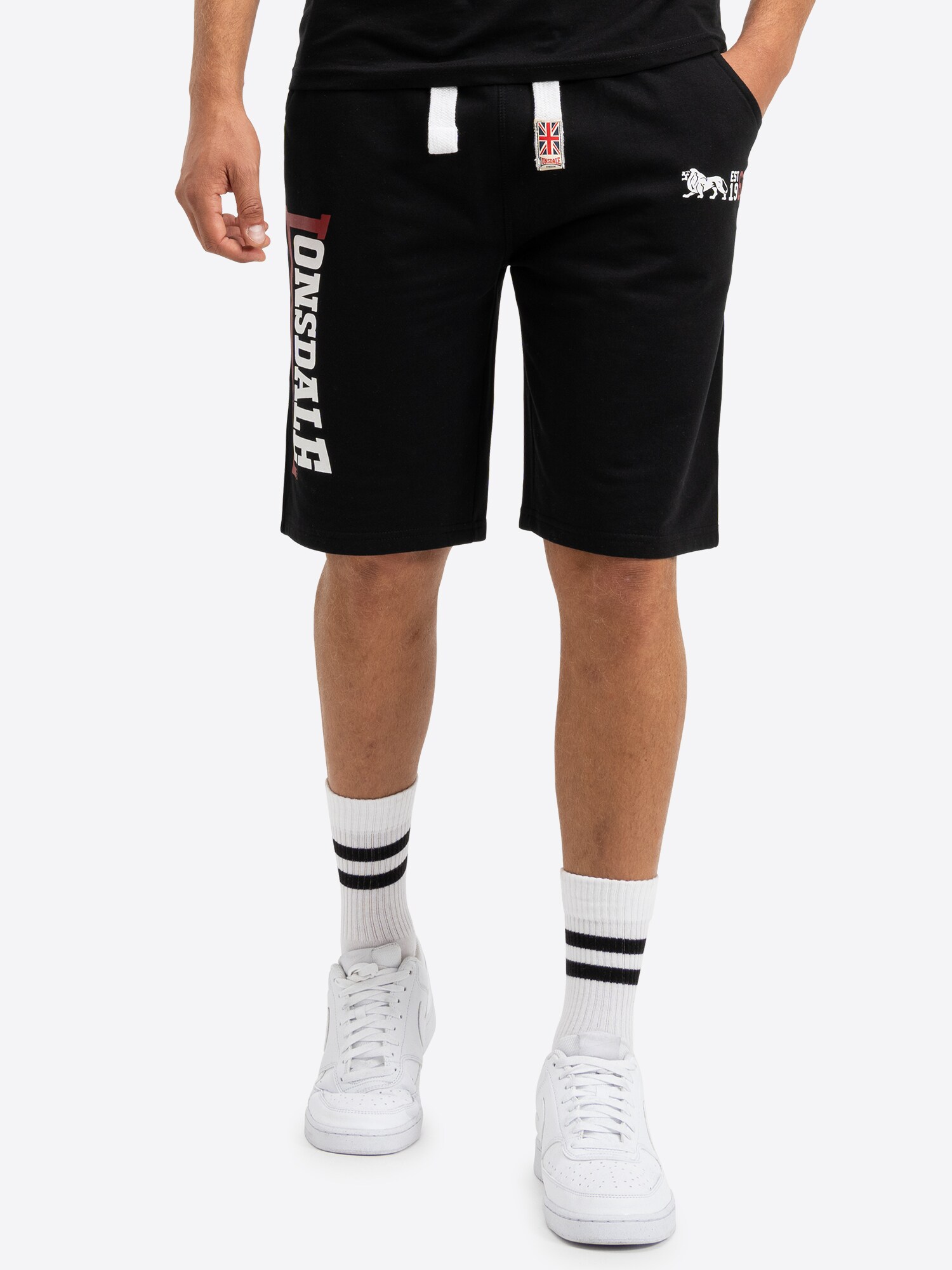 Lonsdale Herren Shorts normale Passform SIDEMOUTH - Bild 1