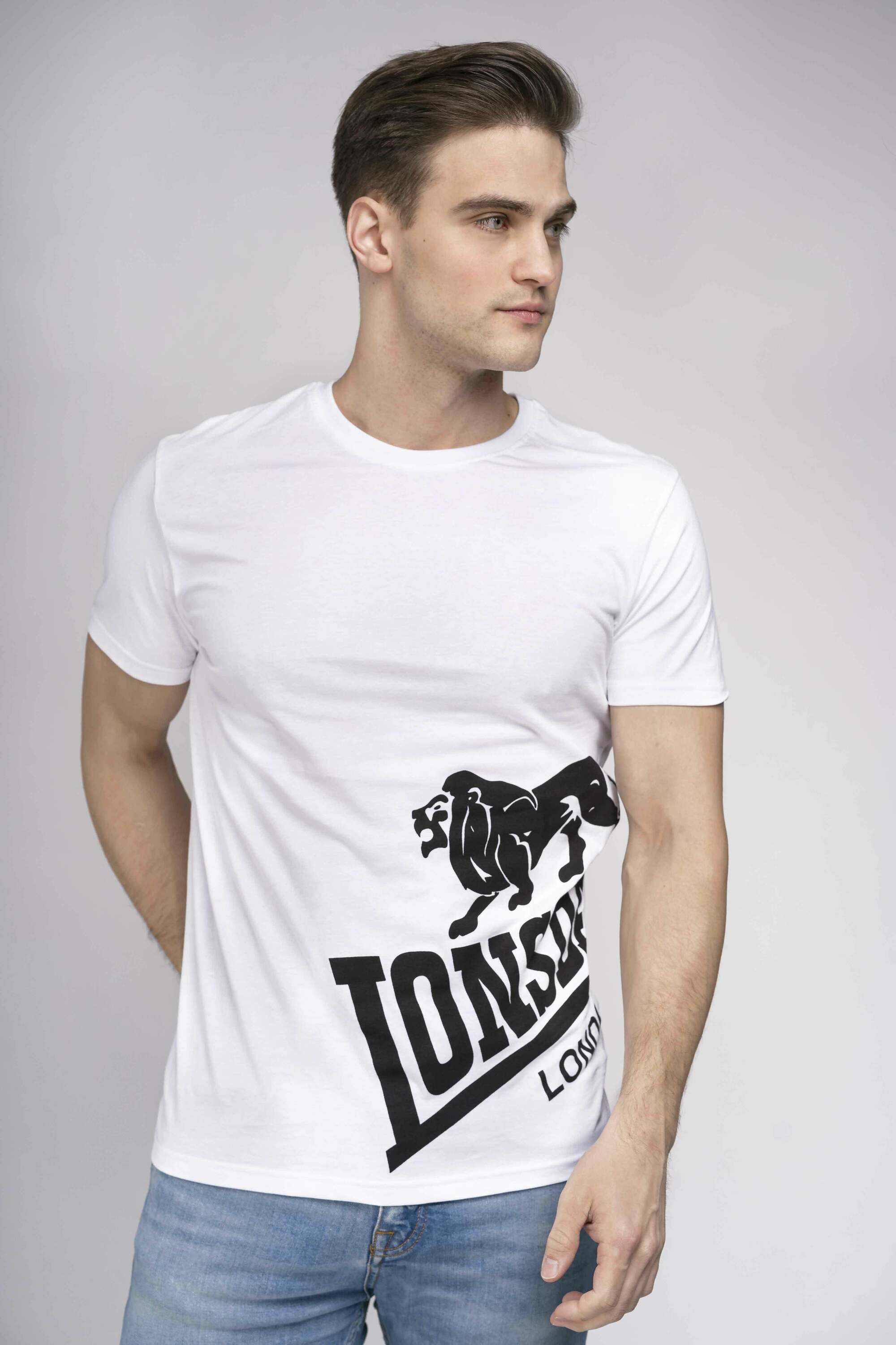 Lonsdale Herren T-Shirt normale Passform DEREHAM - Bild 1